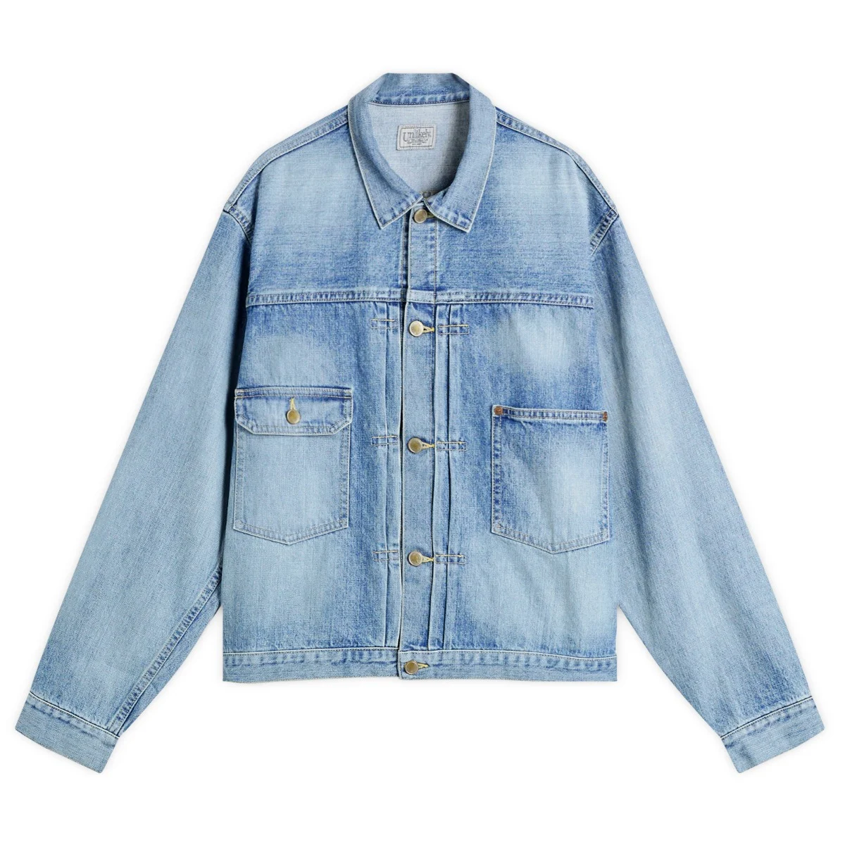 Unlikely Dry Goods Time Travel Trucker Jacket