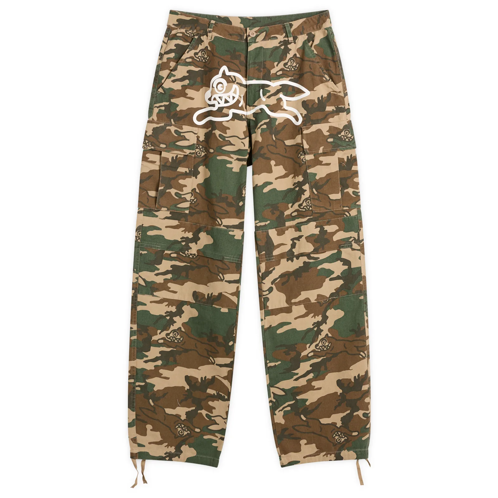 ICECREAM Running Dog Camo Cargo Pant
