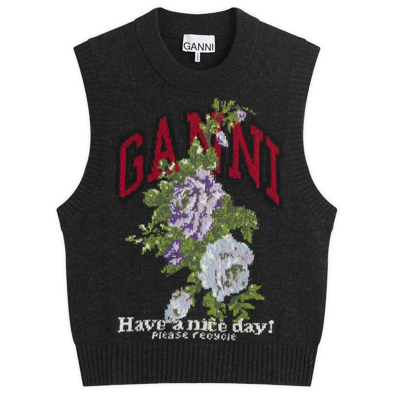 GANNI Wool Vest