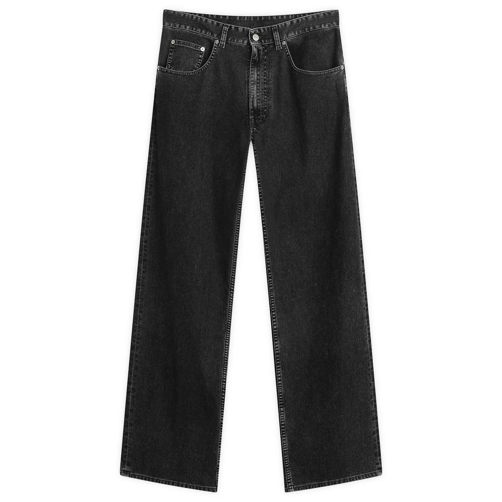 MM6 Maison Margiela Washed Wide Leg Jeans