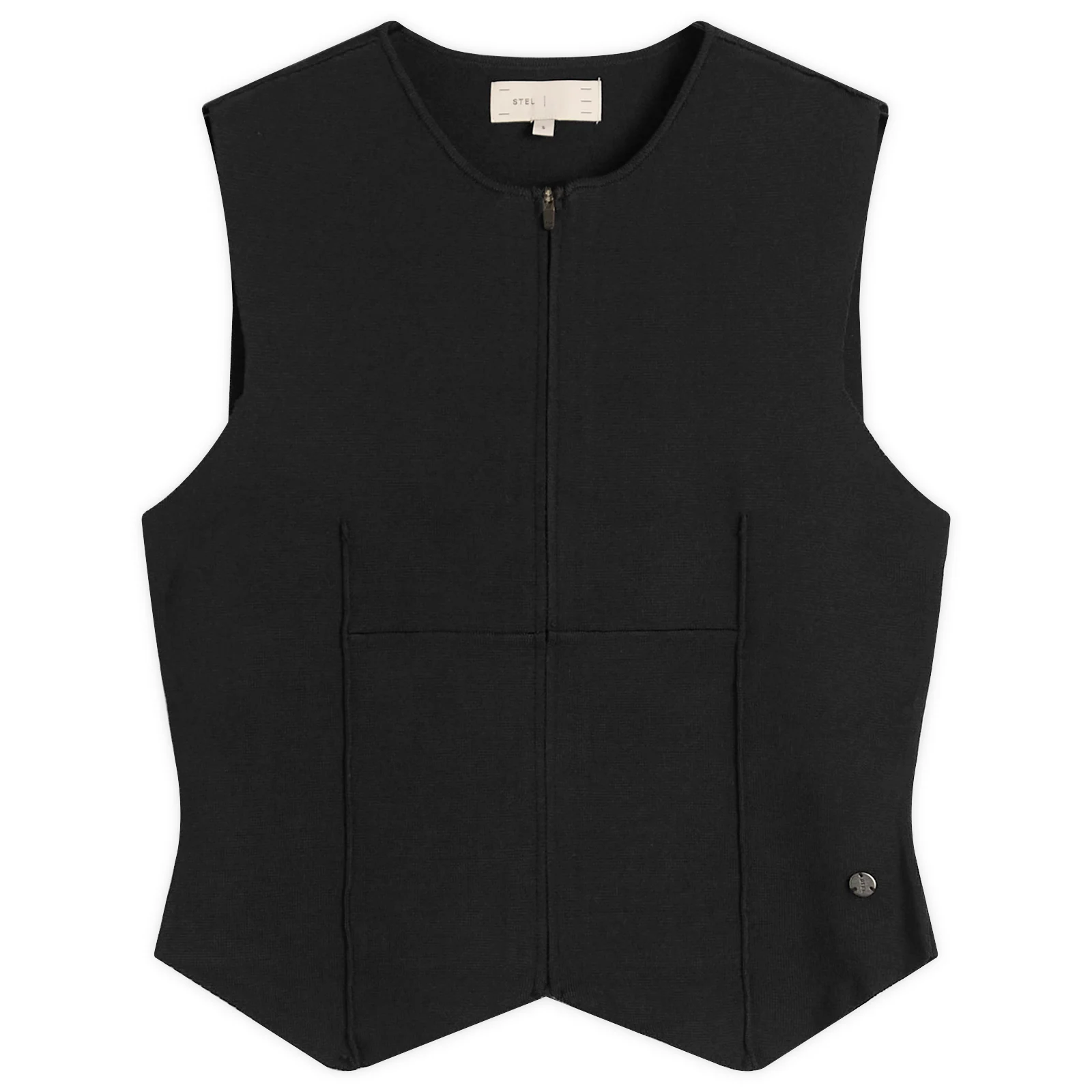 STEL Zip Up Power Knit Vest