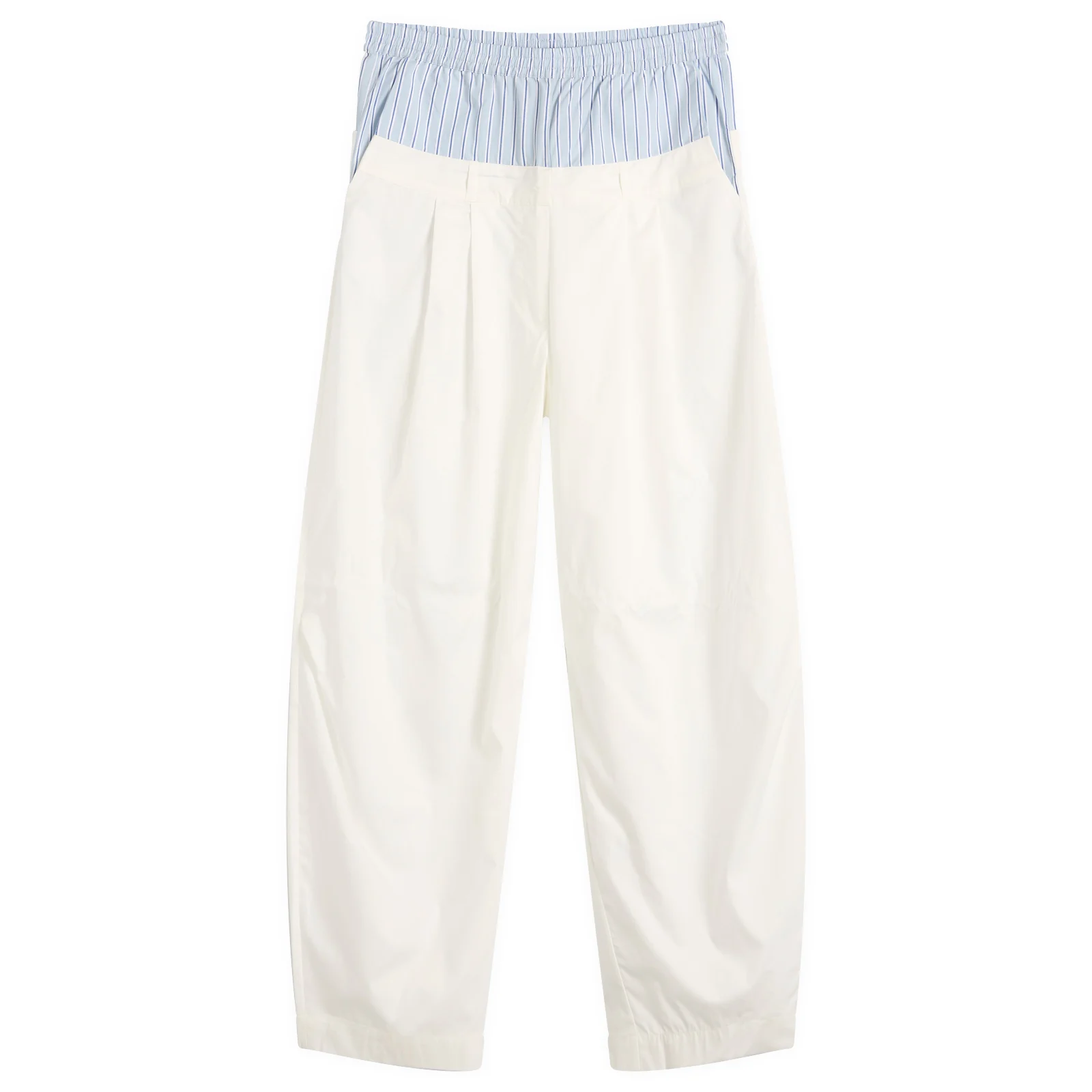 STEL Layered Wide Barrow Leg Trousers