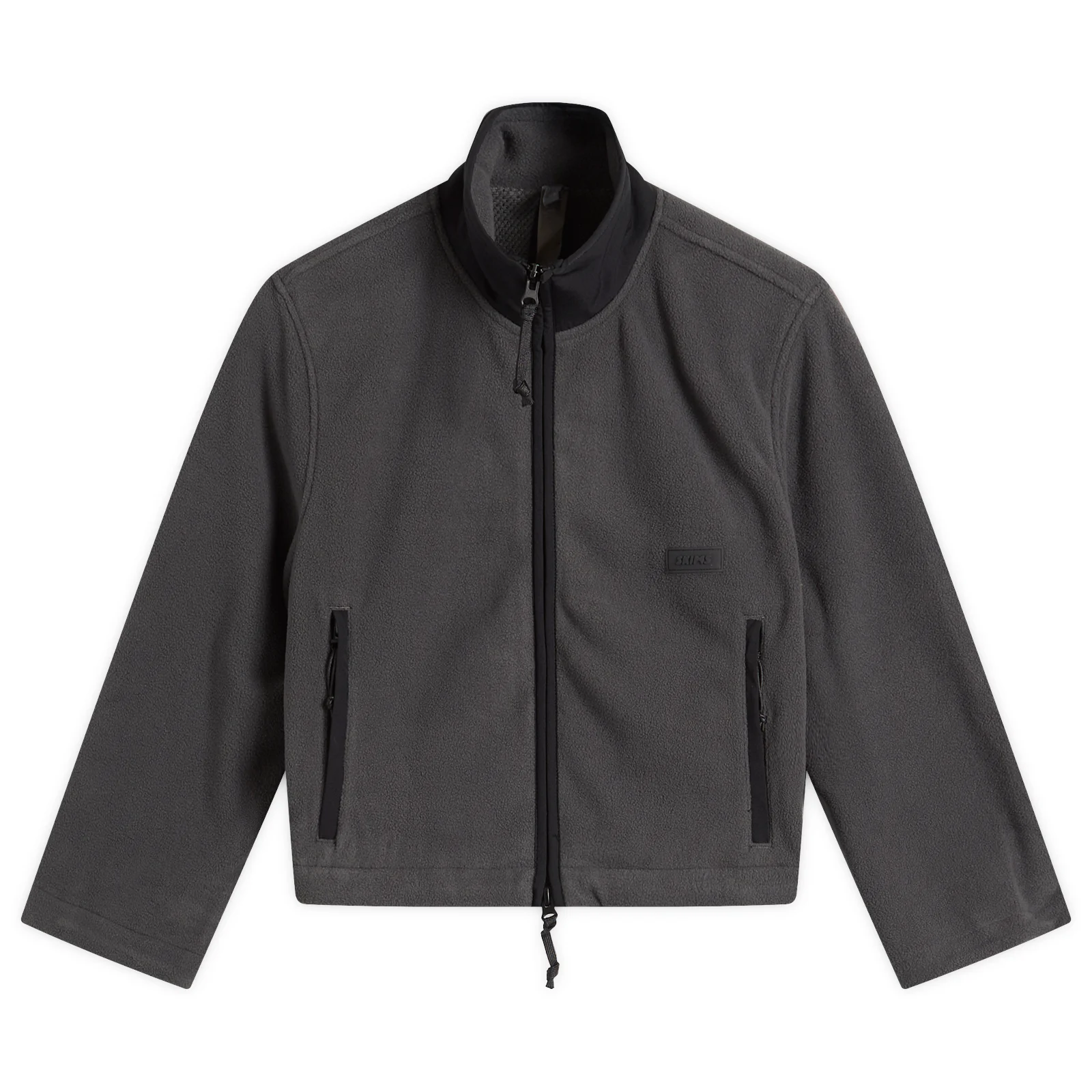 SKIMS Fleece Lounge Shrunken Zip Up Jacket