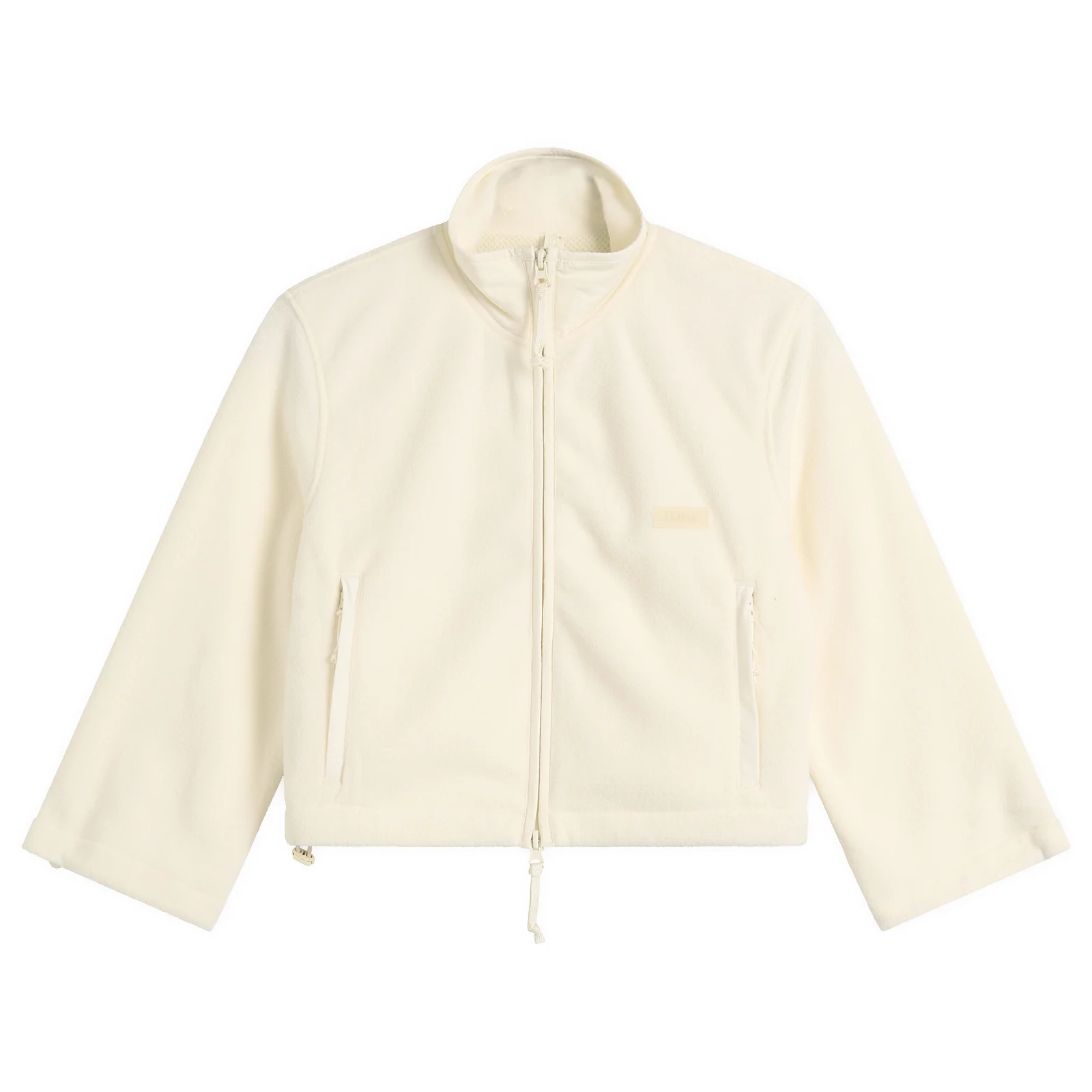 SKIMS Fleece Lounge Shrunken Zip Up Jacket