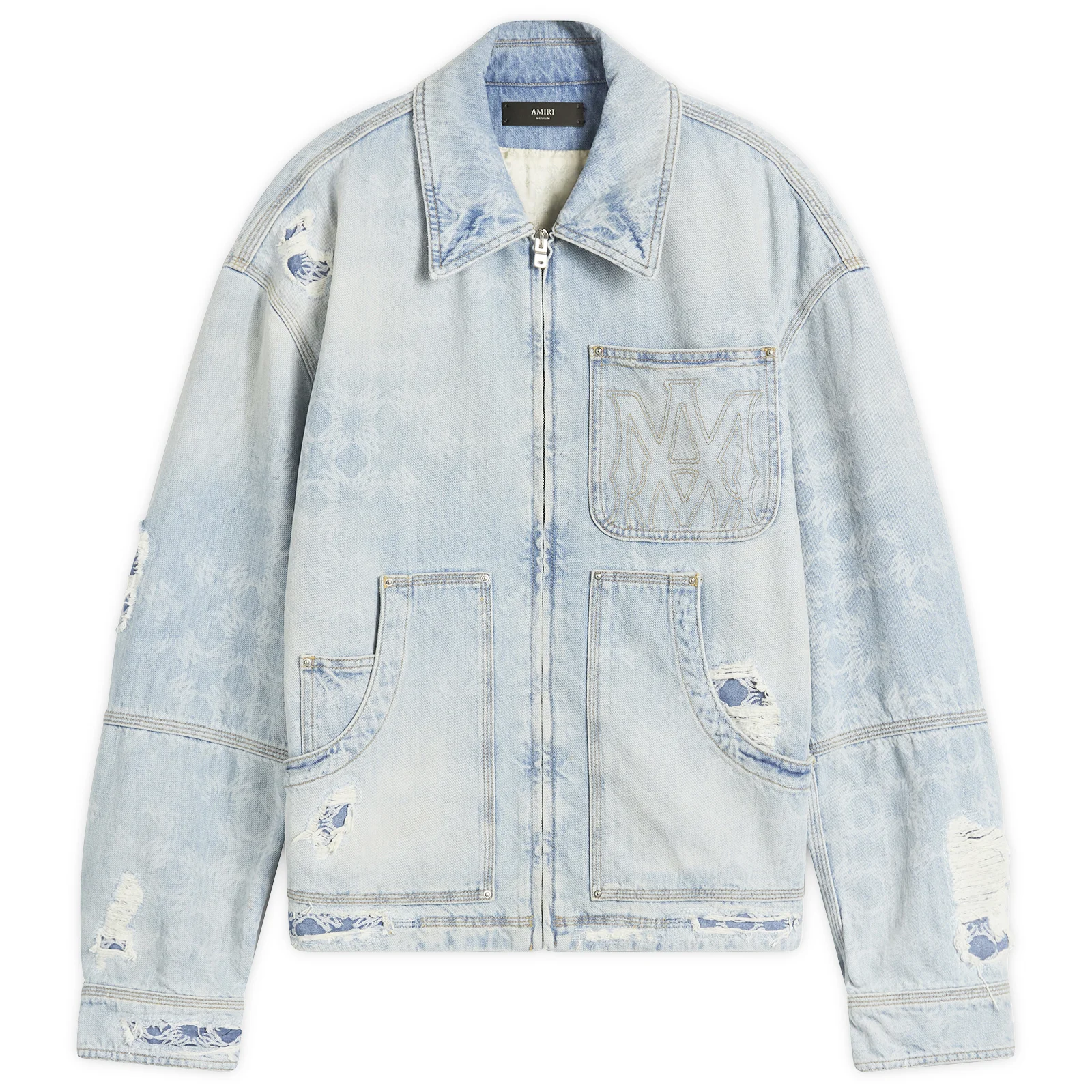 AMIRI Denim Repair Work Jacket