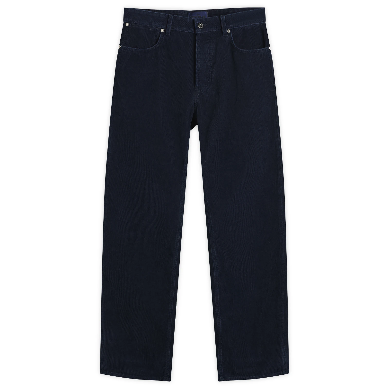 Stone Island Indigo Micro Corduroy Straight Jeans