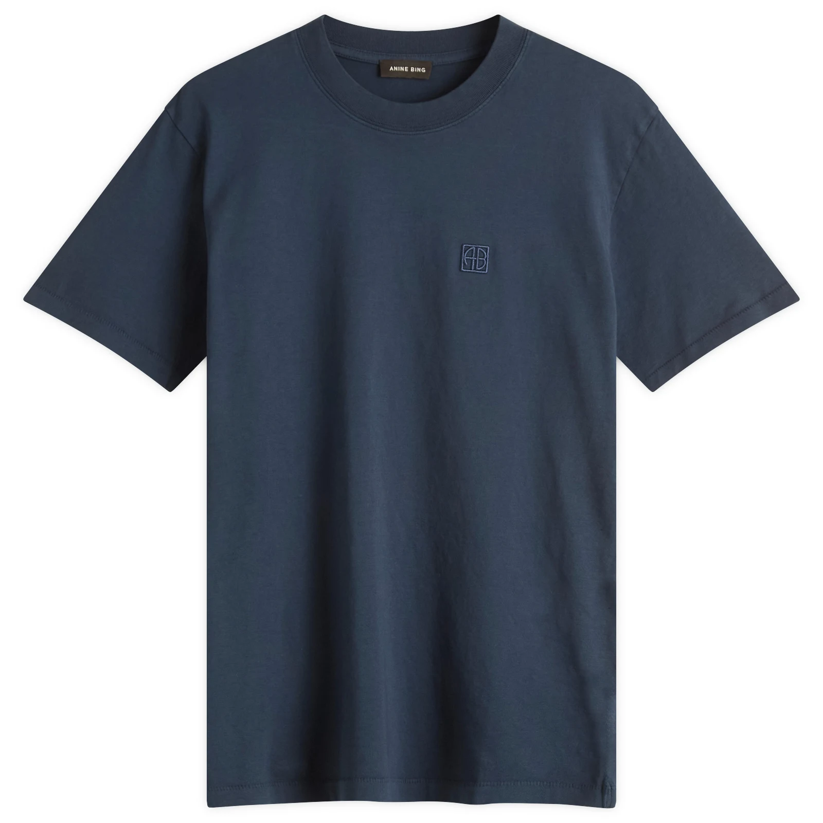 Anine Bing Lili Framed Monogram T-Shirt