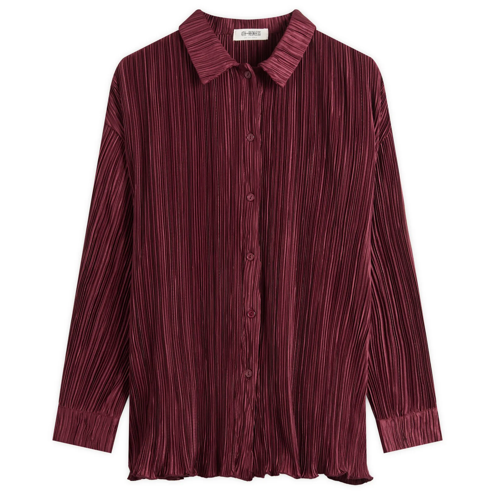4th & Reckless Plisse Shirt