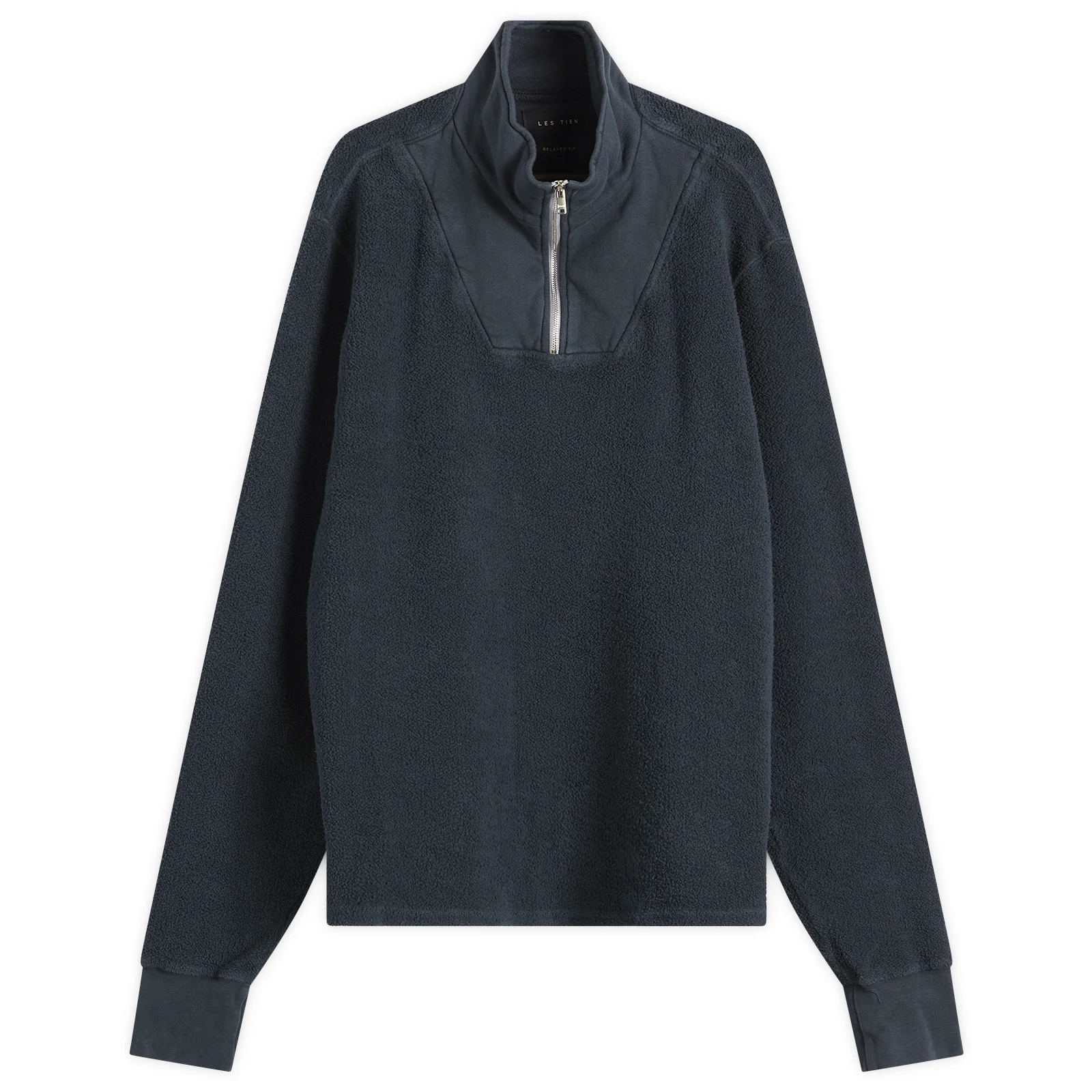 Les Tien Inside Out Half Zip Yacht Pullover