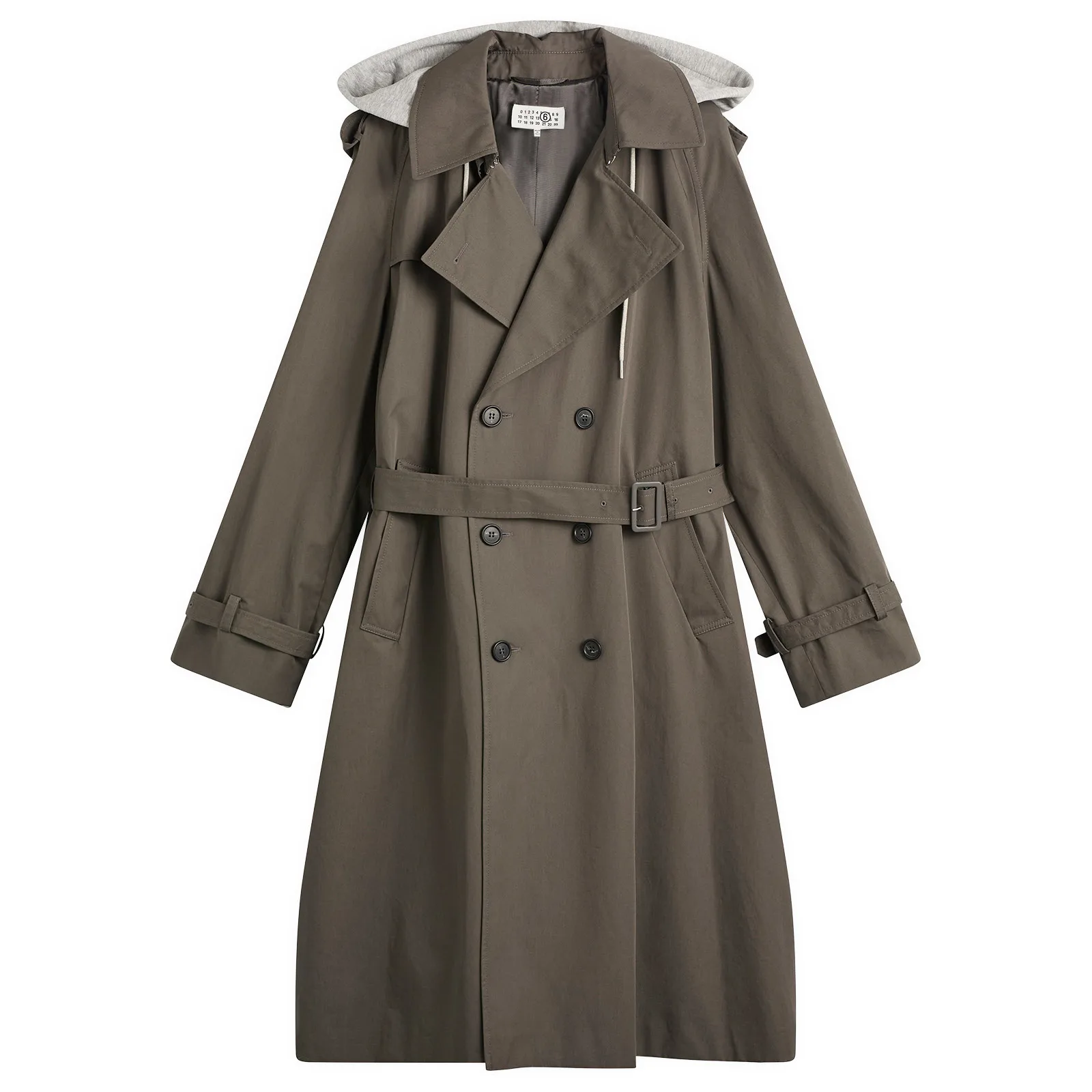 MM6 Maison Margiela Trench Coat with detachable hood