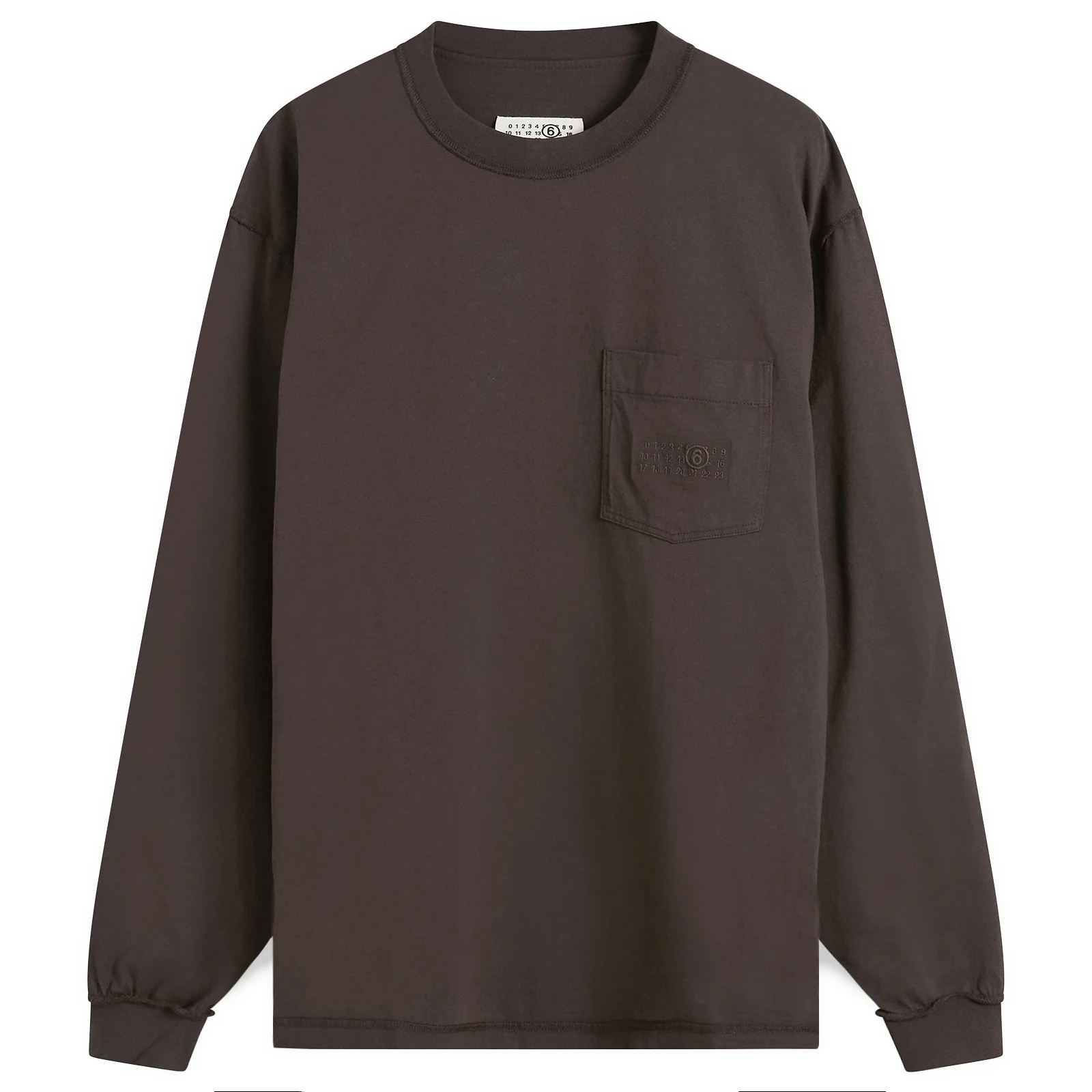 MM6 Maison Margiela Long-Sleeved Logo T-Shirt