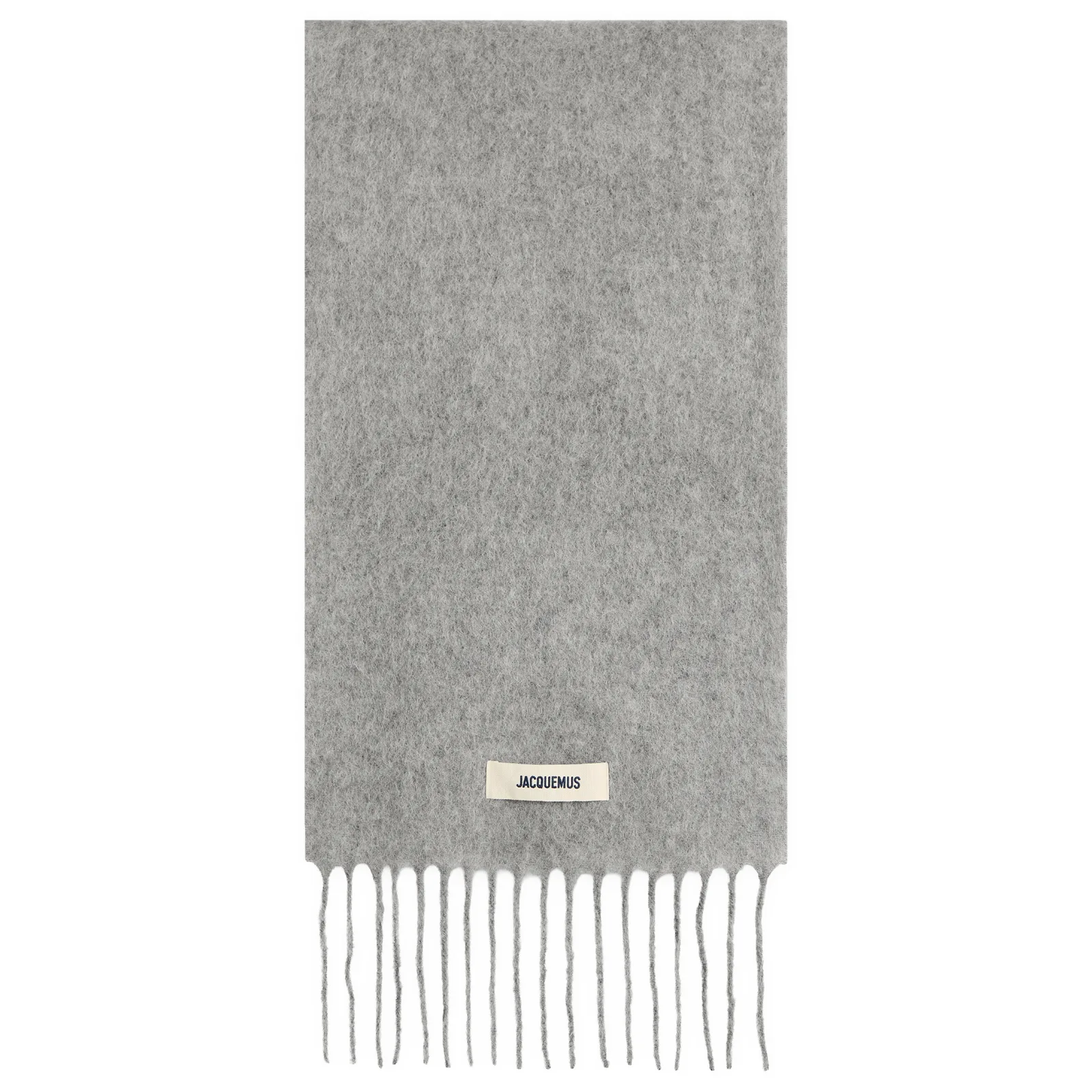 Jacquemus Mohair Alpaca Grosgrain Logo Scarf
