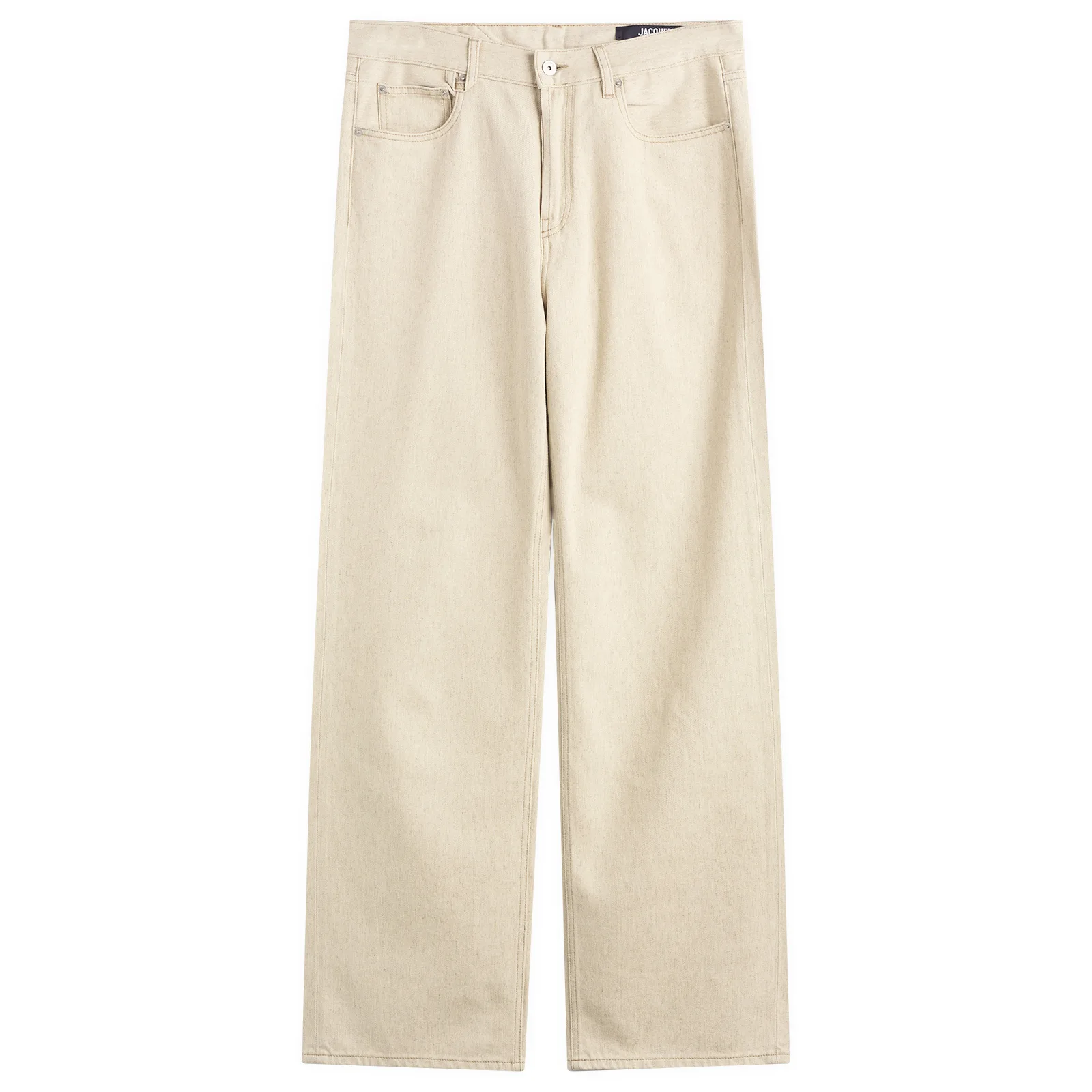 Jacquemus Cotton Hemp 5 Pocket Trousers