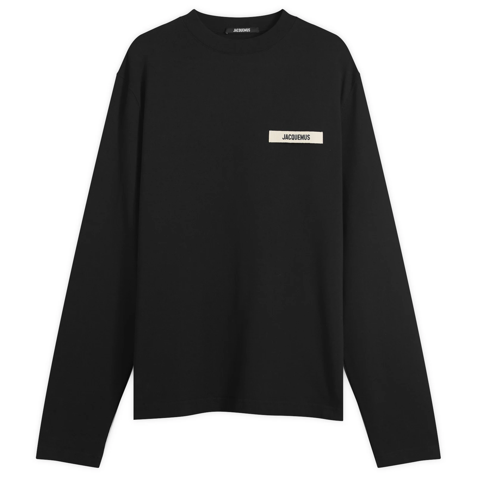 Jacquemus Grosgrain Logo Long Sleeve T-Shirt