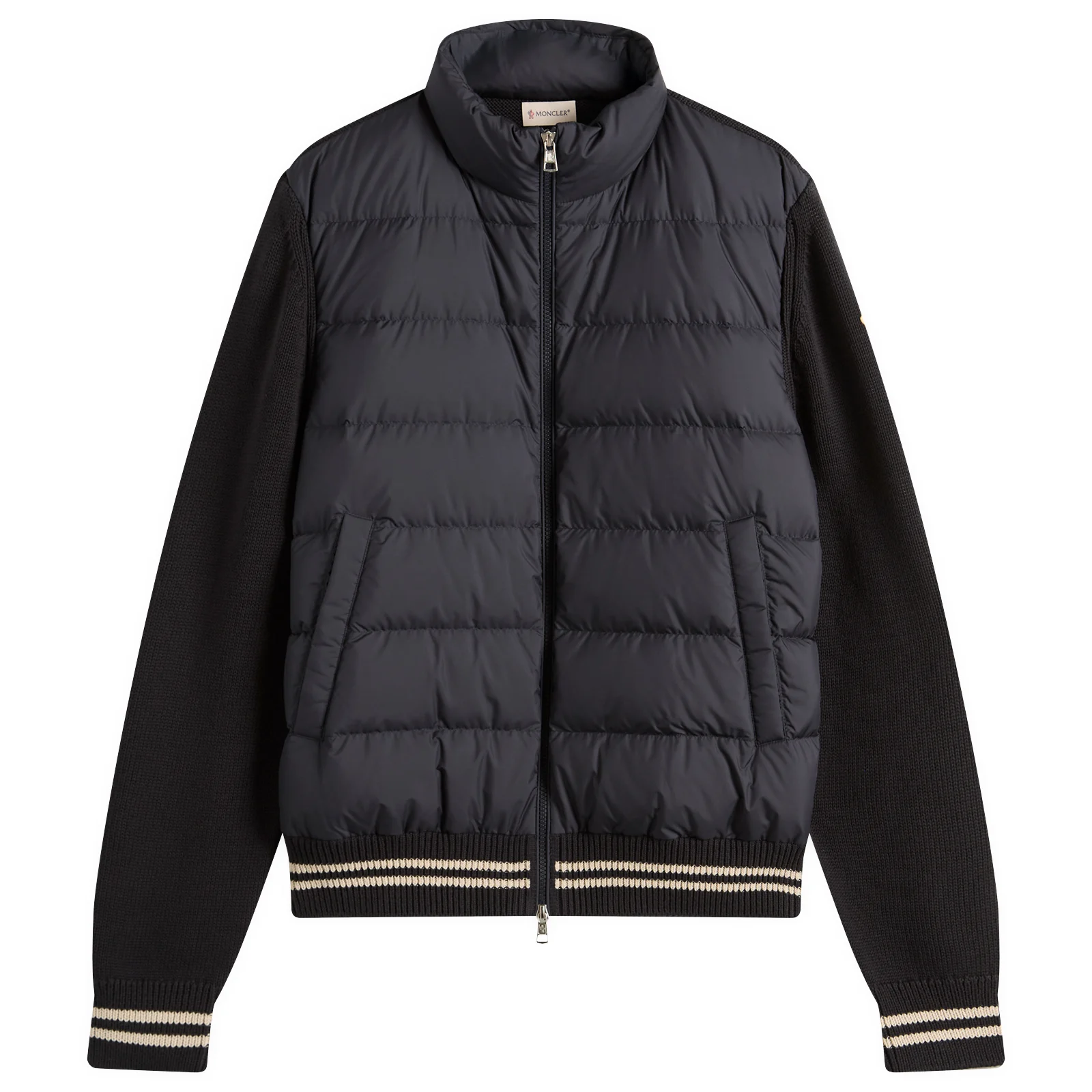 Moncler Hybrid Zip Through Jacket