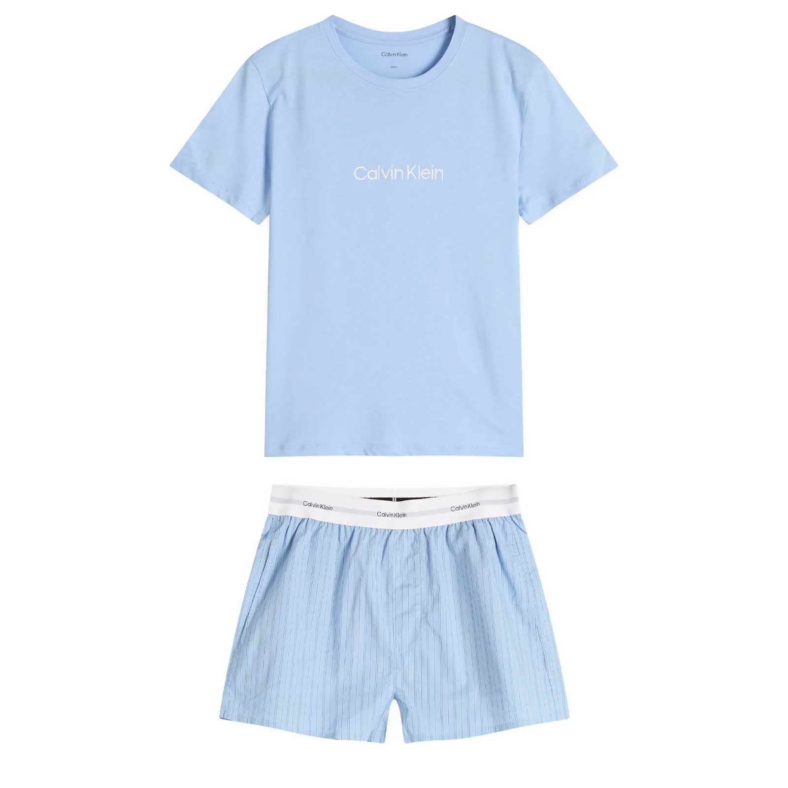 Calvin Klein Cotton Poplin Pyjama Set