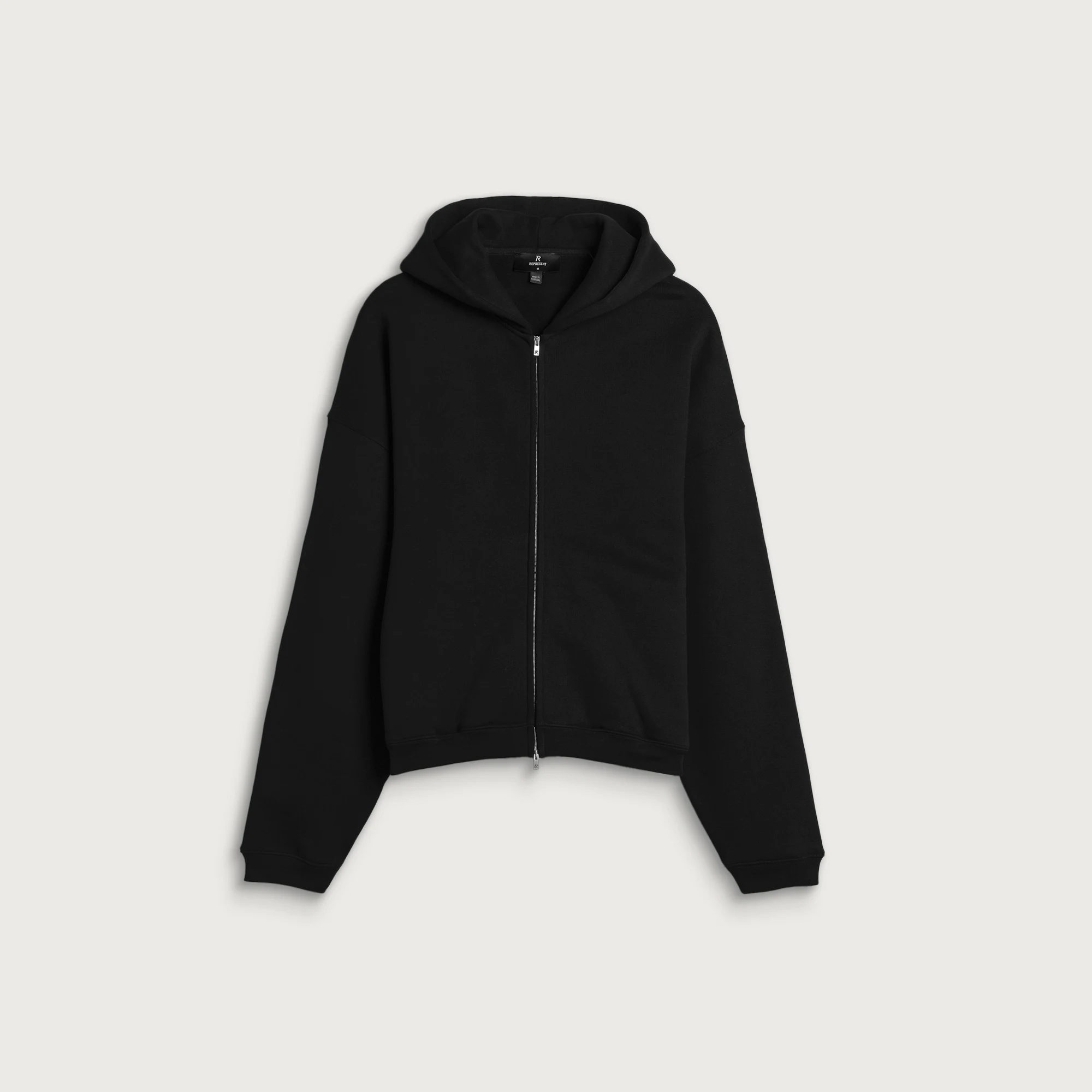 Represent Initial Boxy Zip Hoodie