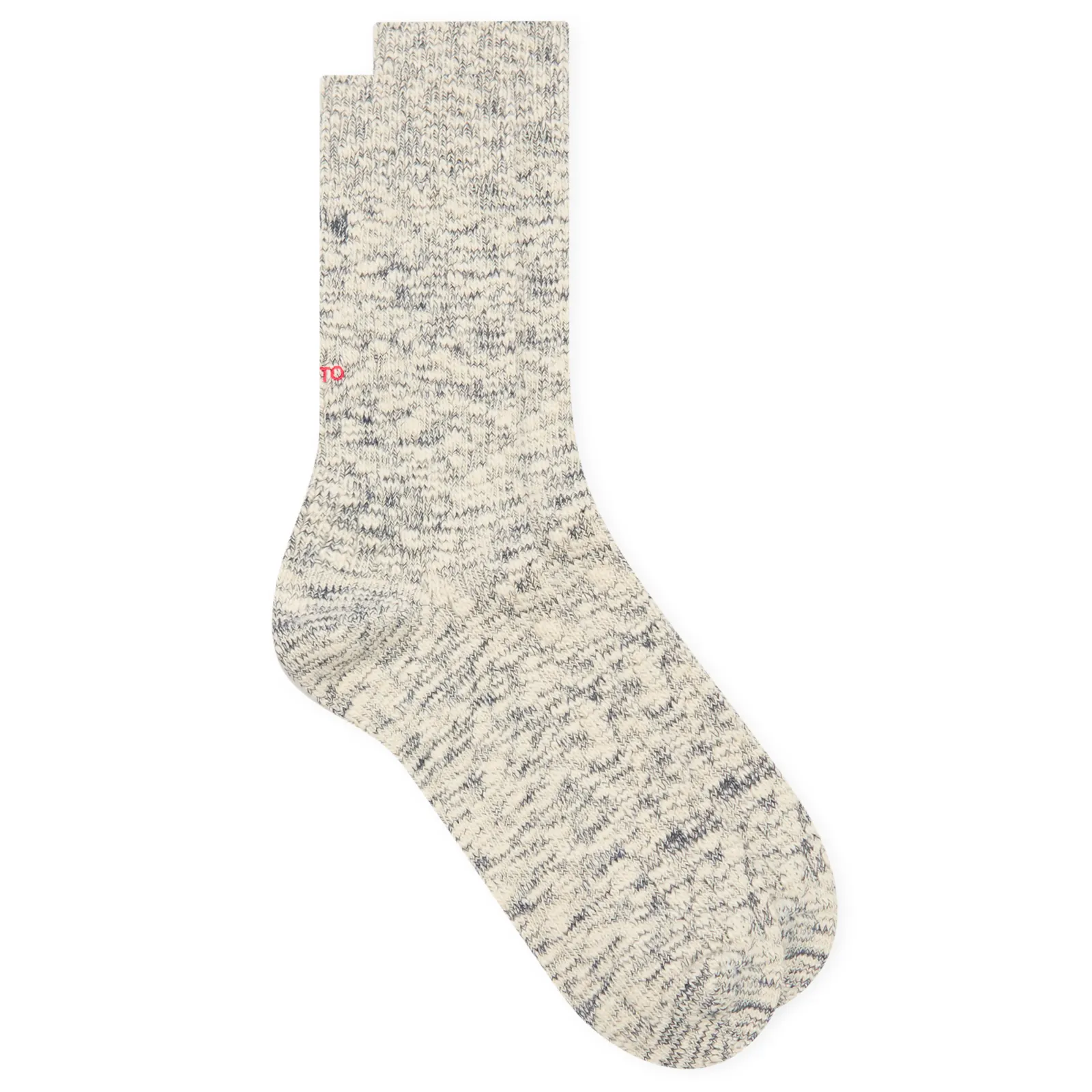 RoToTo Organic Cotton Slub Crew Sock