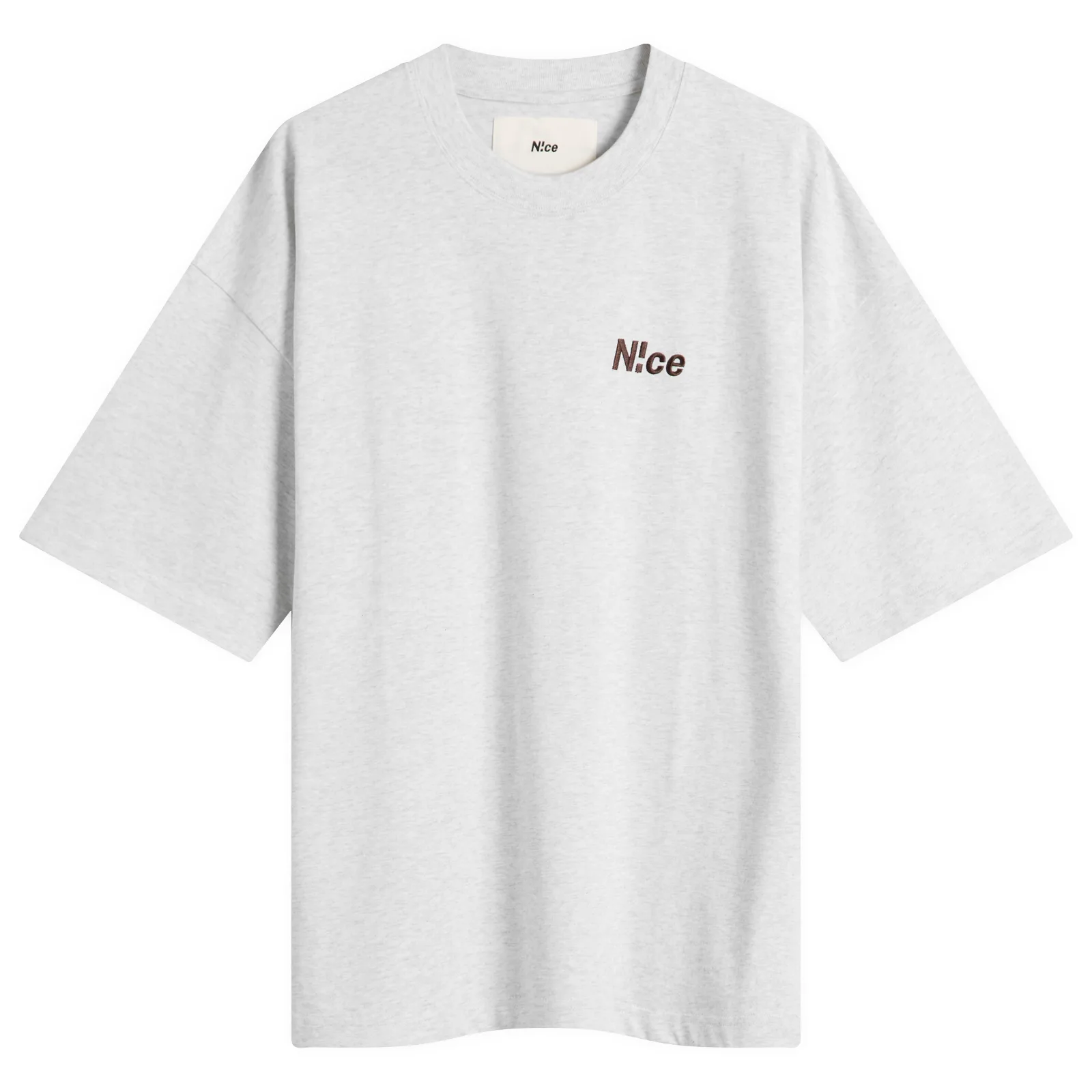 N!ce Embroidered Logo T-Shirt