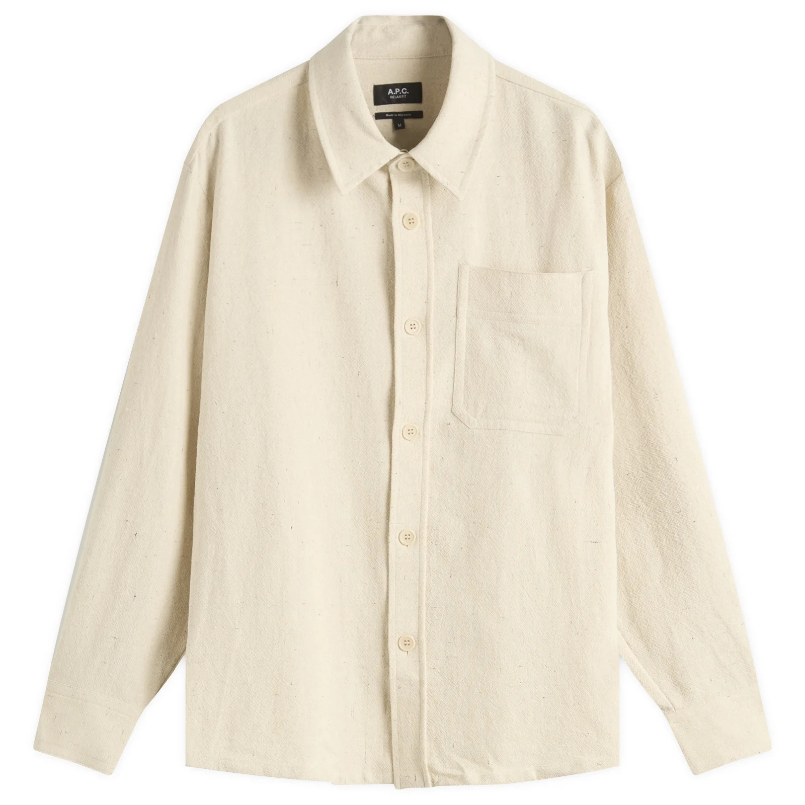 A.P.C. Basile Marl Cotton Overshirt