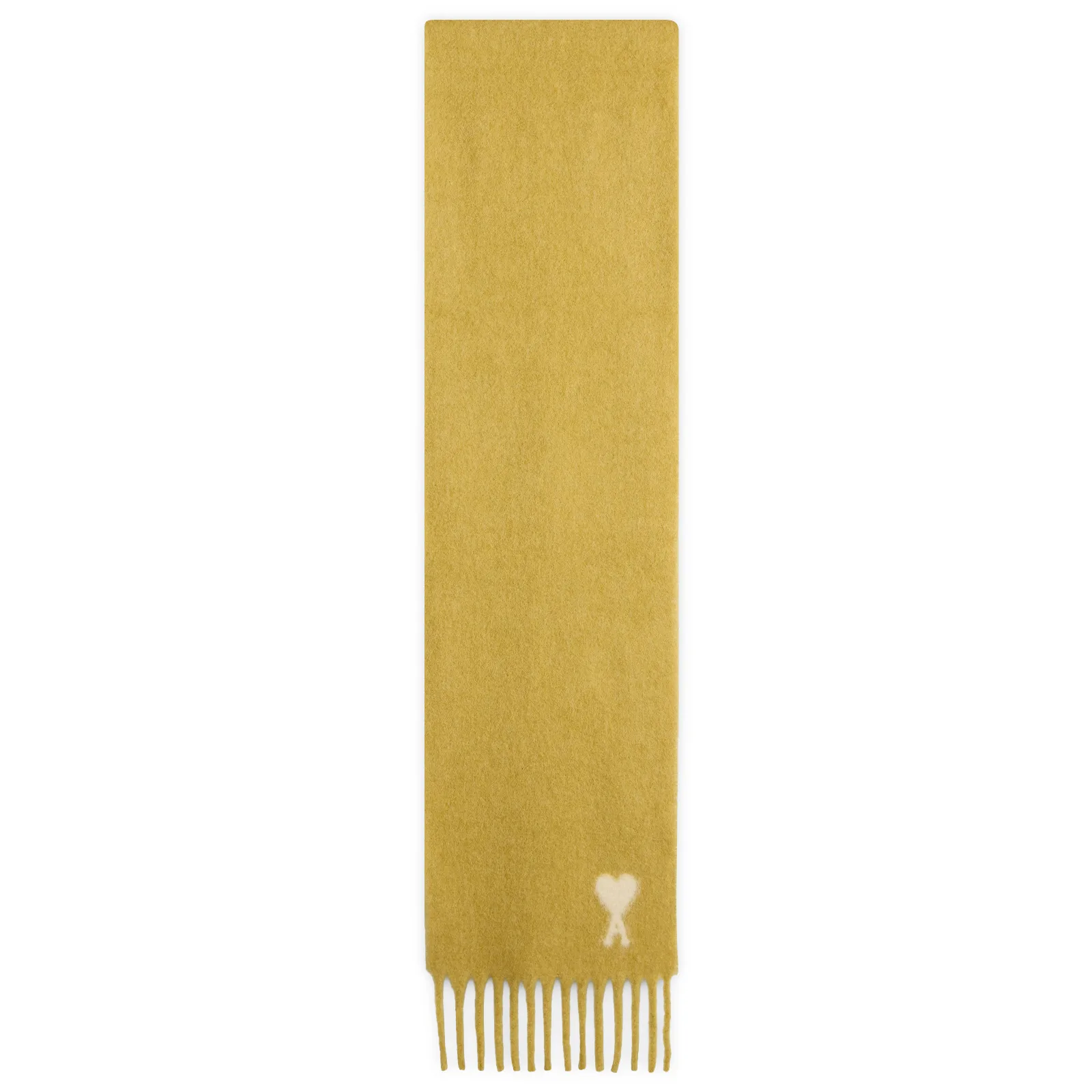 AMI Paris Hairy Alpaca Wool Scarf