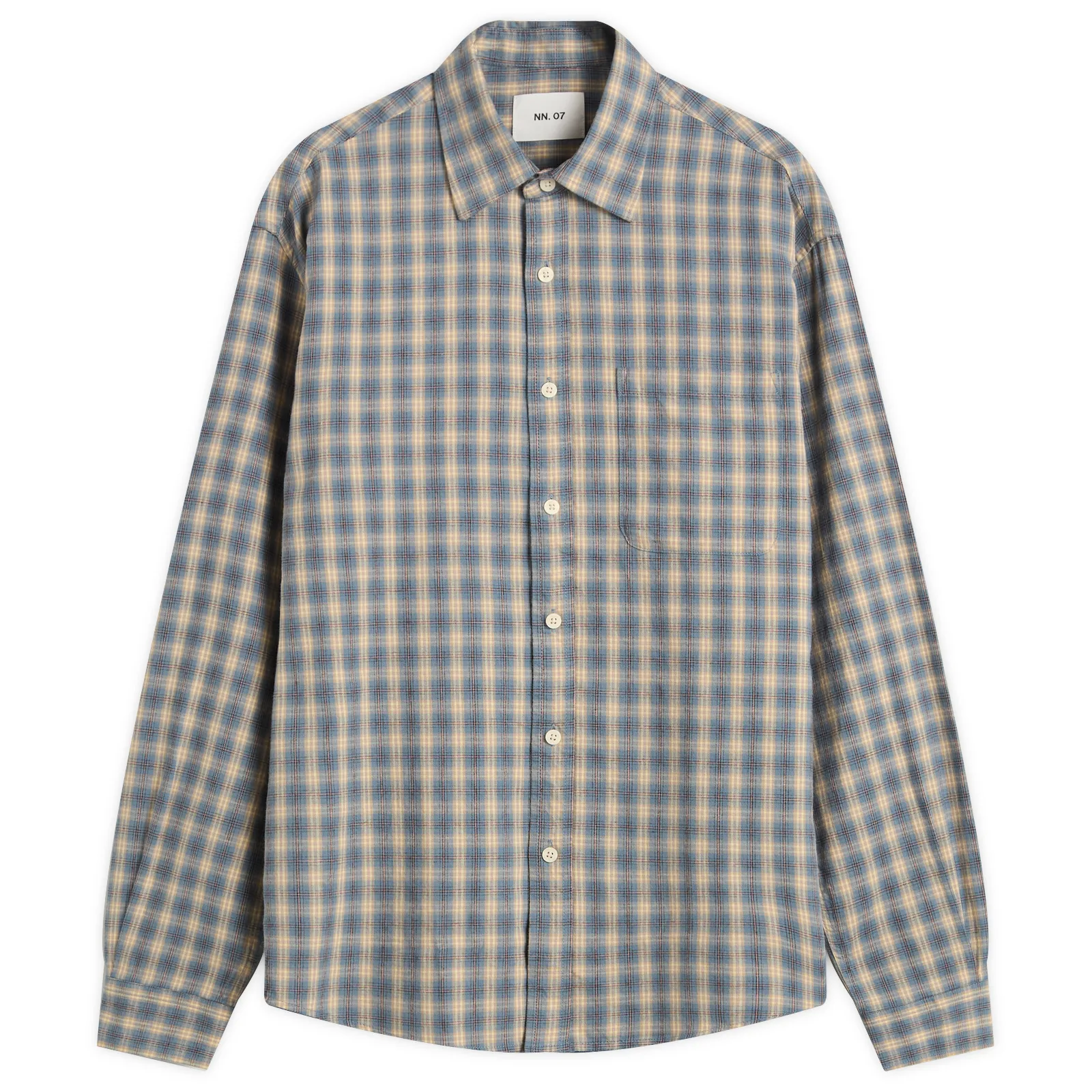 NN07 Deon Check Flannel Shirt