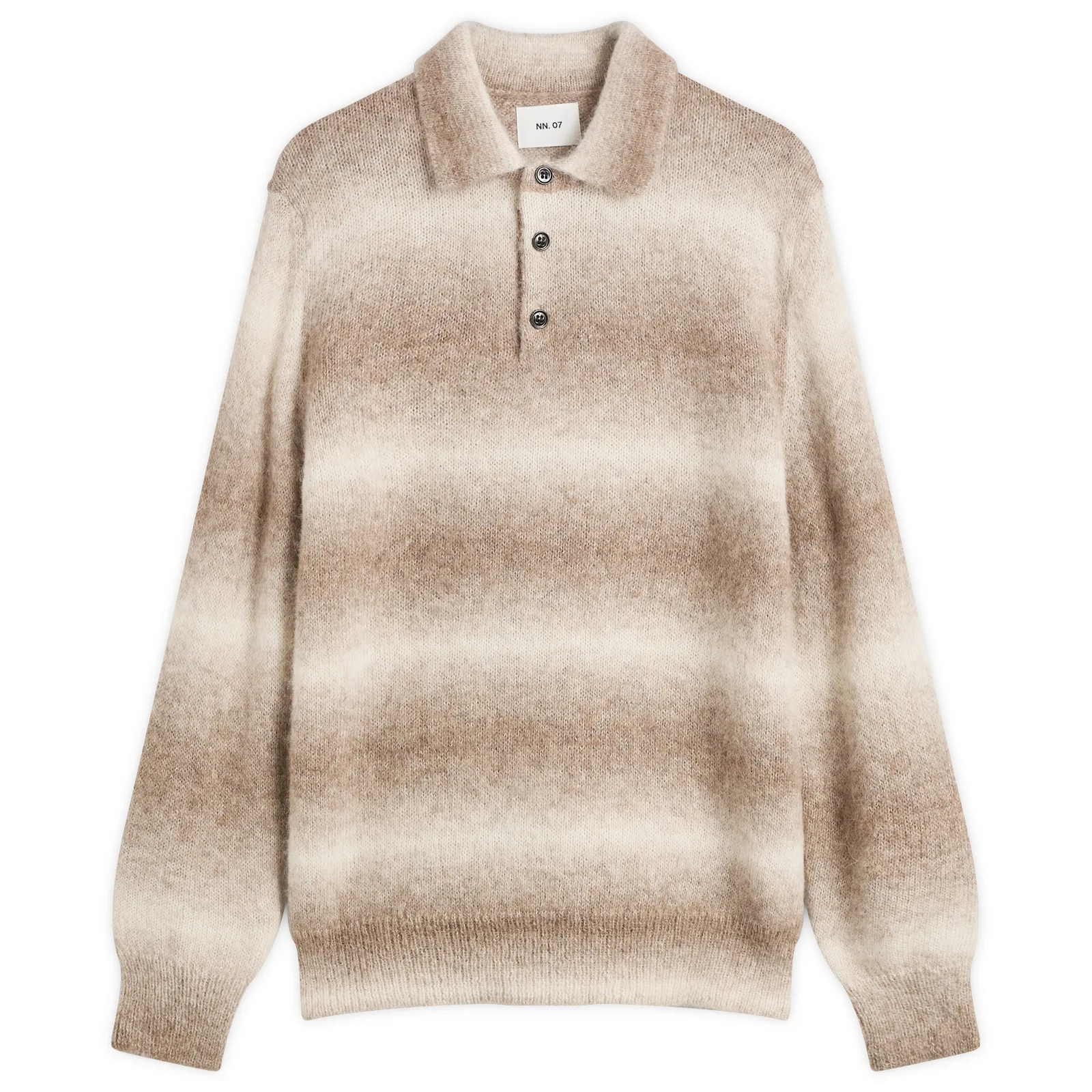 NN07 Alfie Alpaca Knitted Polo