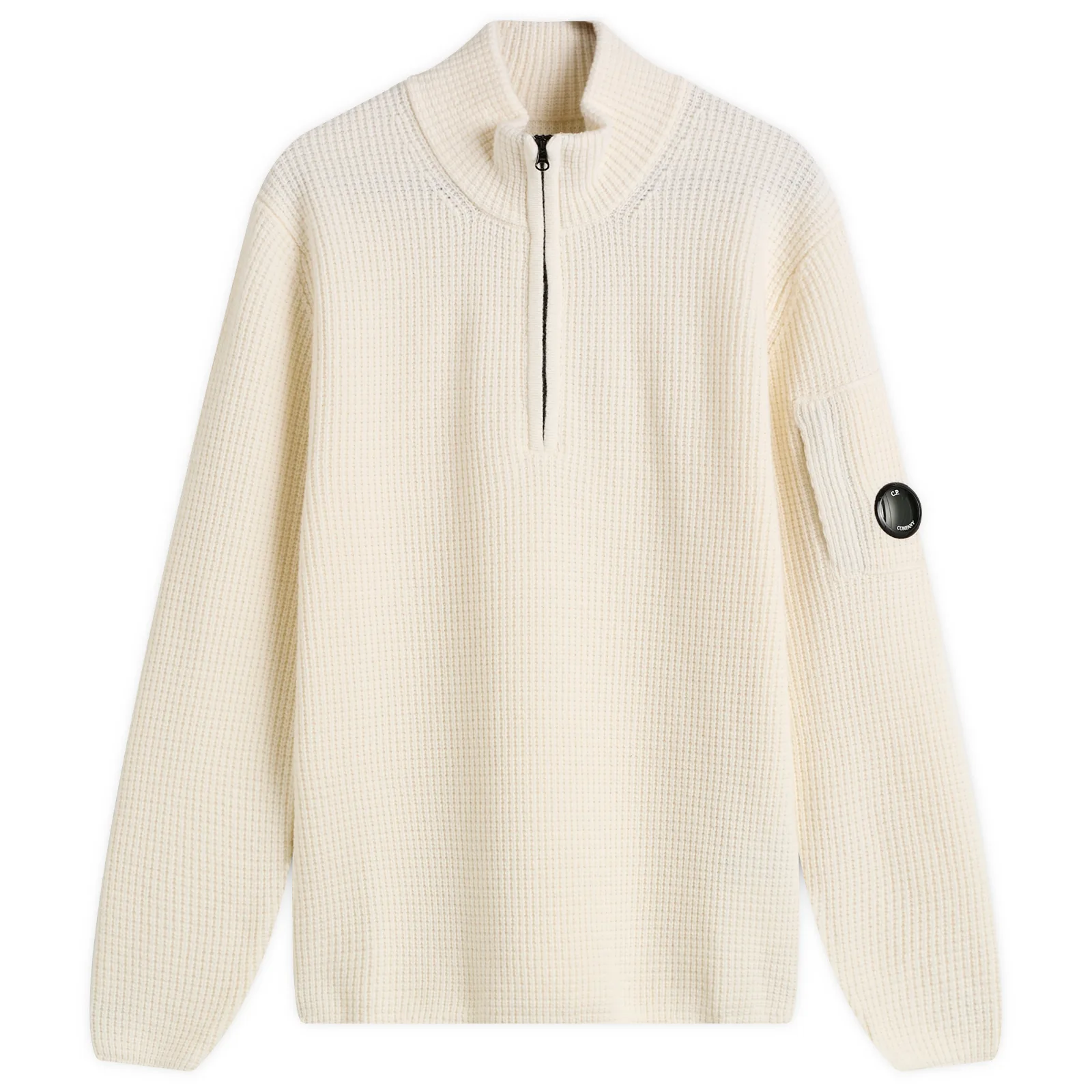 C.P. Company Half Zip Lambswool Jumper