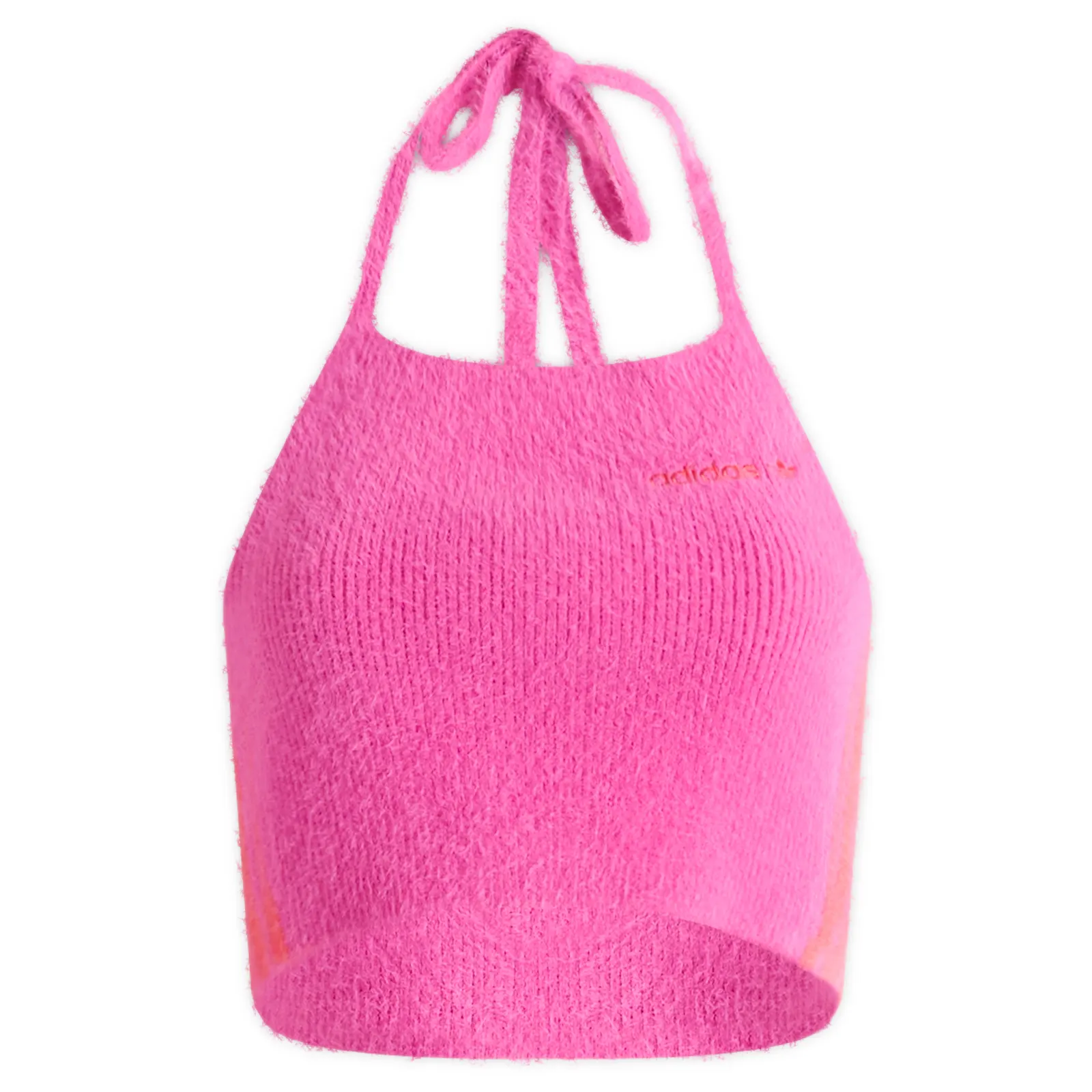 adidas Fluffy Knitted Halter Top