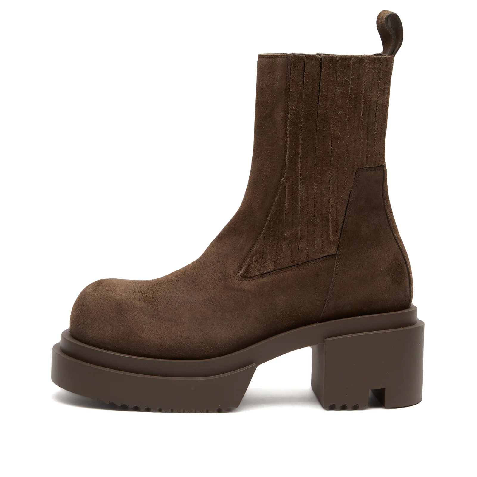 Rick Owens Bogun Suede Ankle Boot