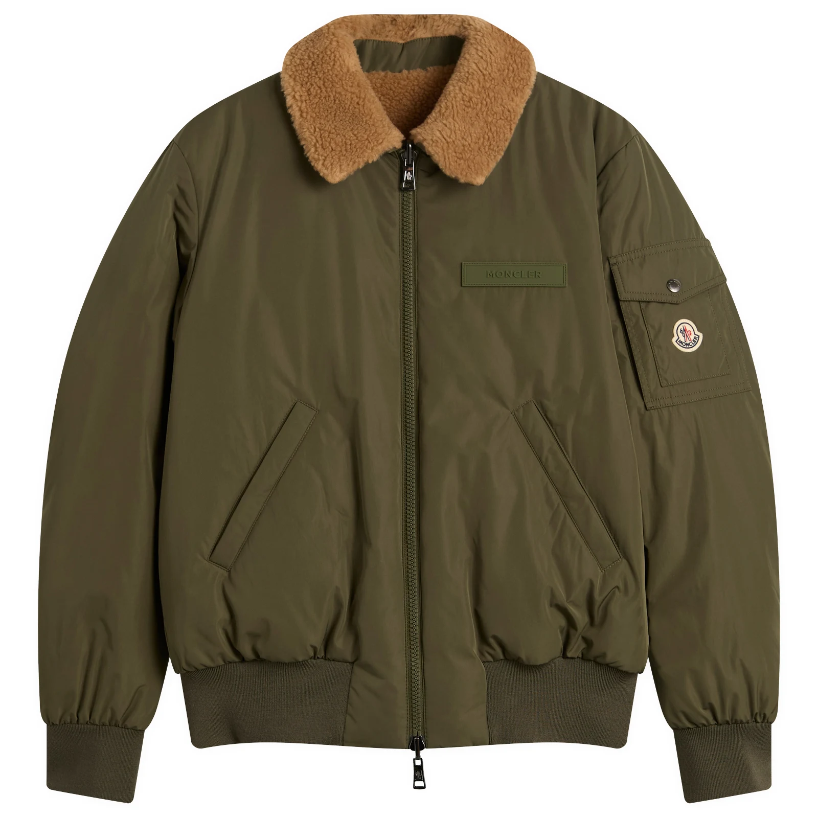 Moncler Maulevrier Bomber Reversible Teddy Jacket