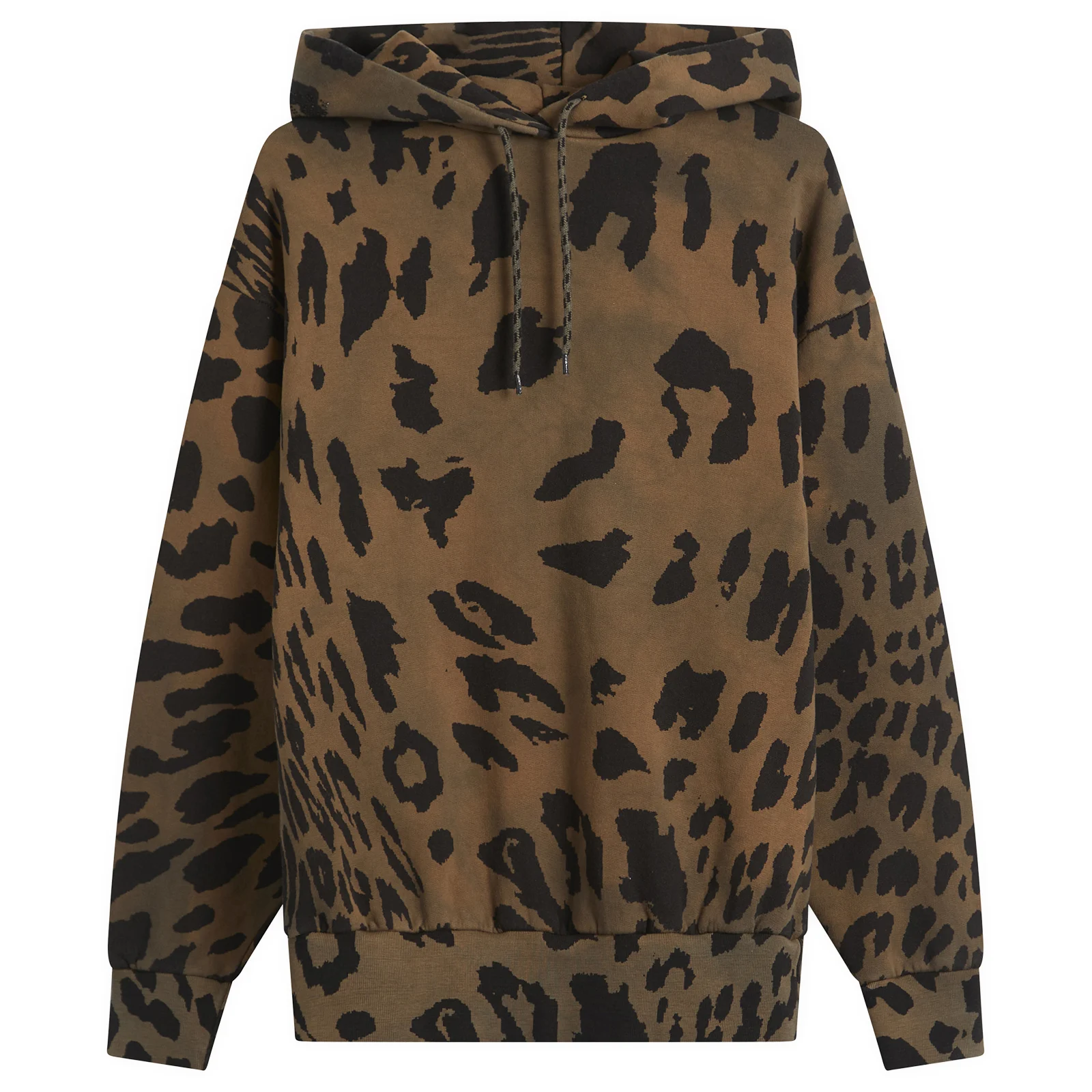 Aries Leopard Tie Dye Hoodie
