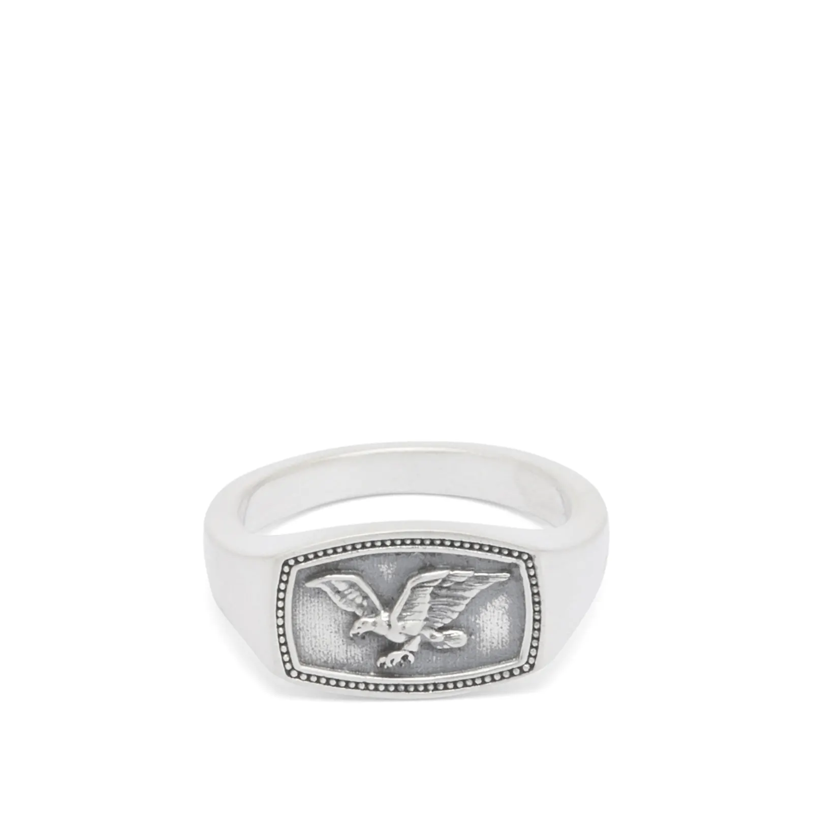 Serge DeNimes Silver Eagle Ring