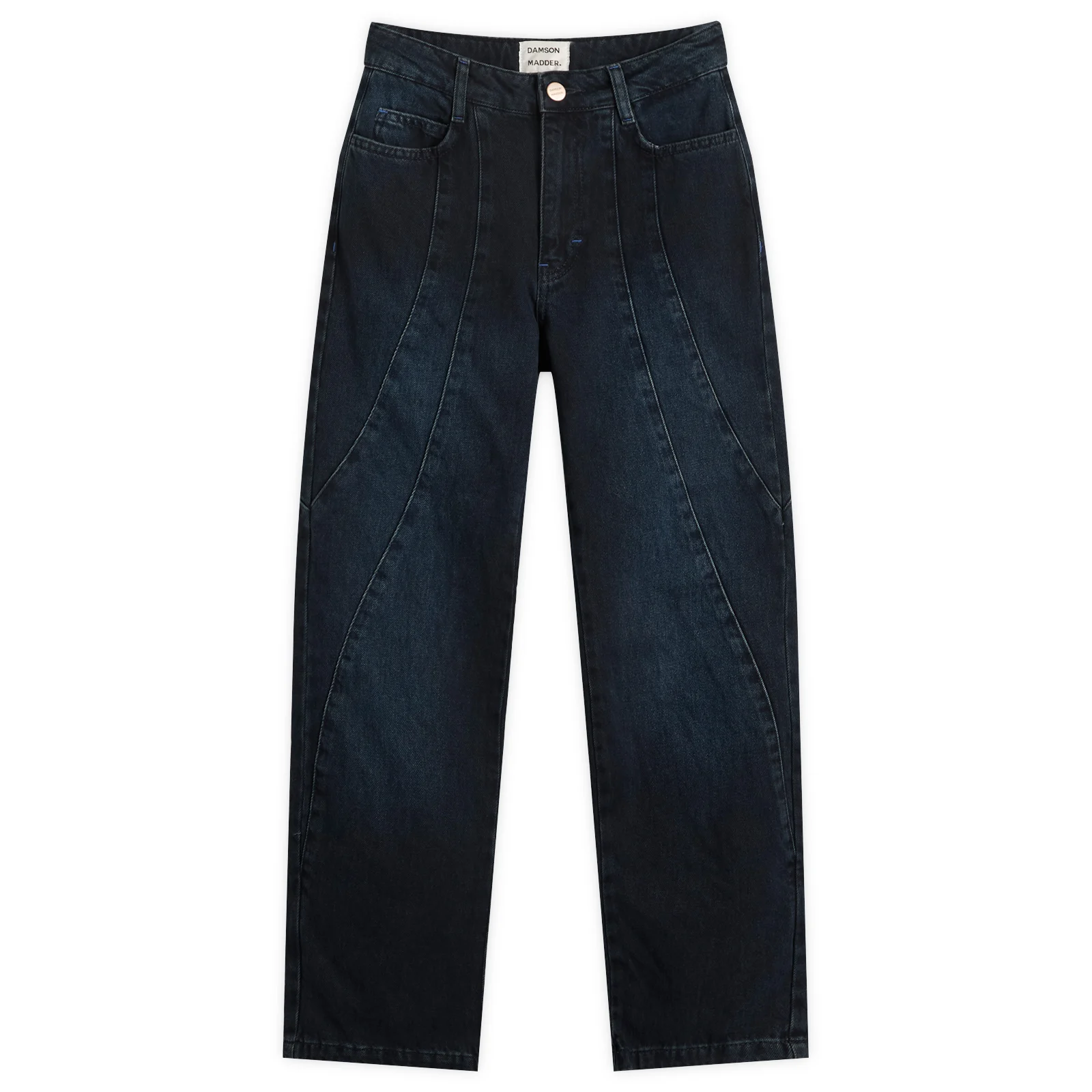 Damson Madder Juli Wavy Seams Jeans