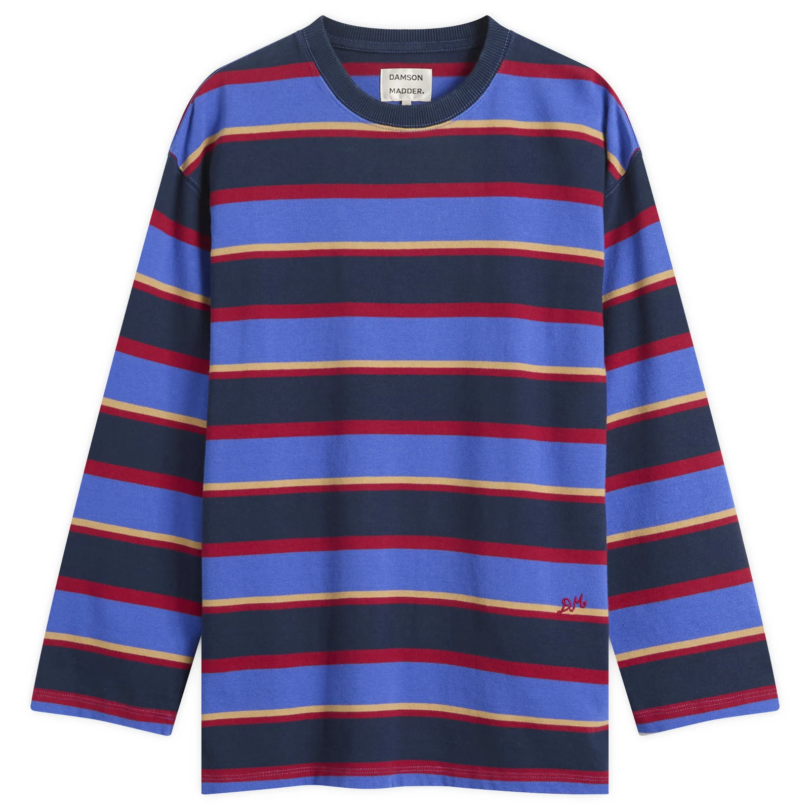 Damson Madder Ali Long Sleeve Stripe T-Shirt