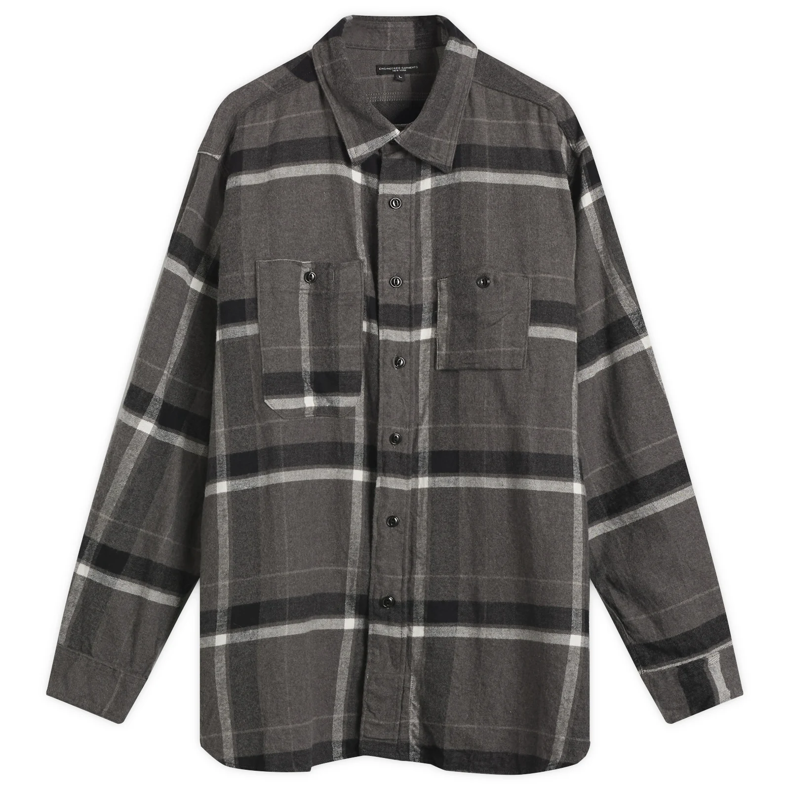 Engineered Garments Brushed Big Plaid Work Shirt