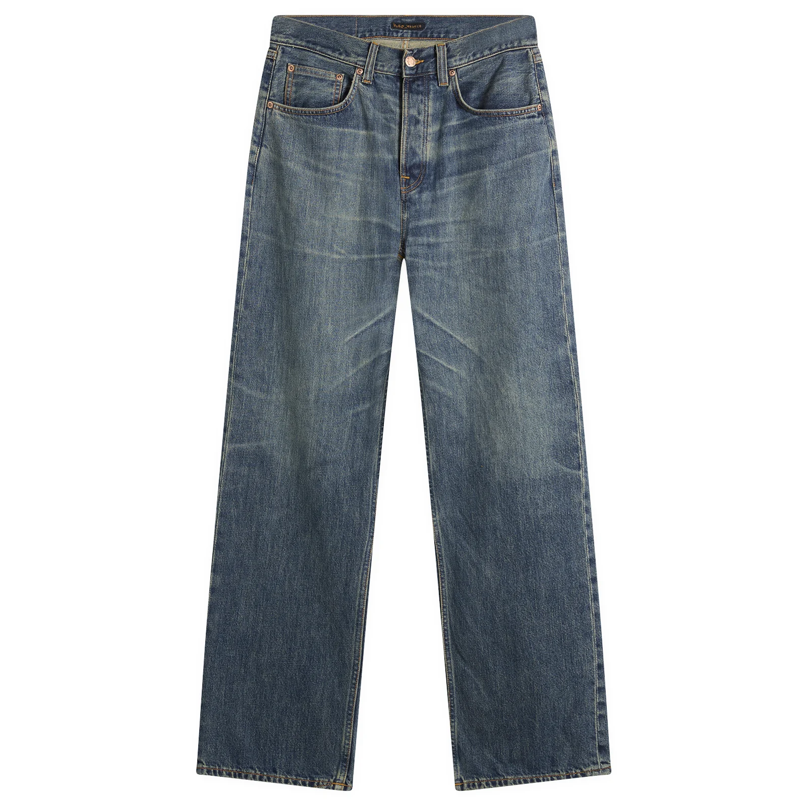 Nudie Jeans Co Tuff Tony Wide Leg Jeans