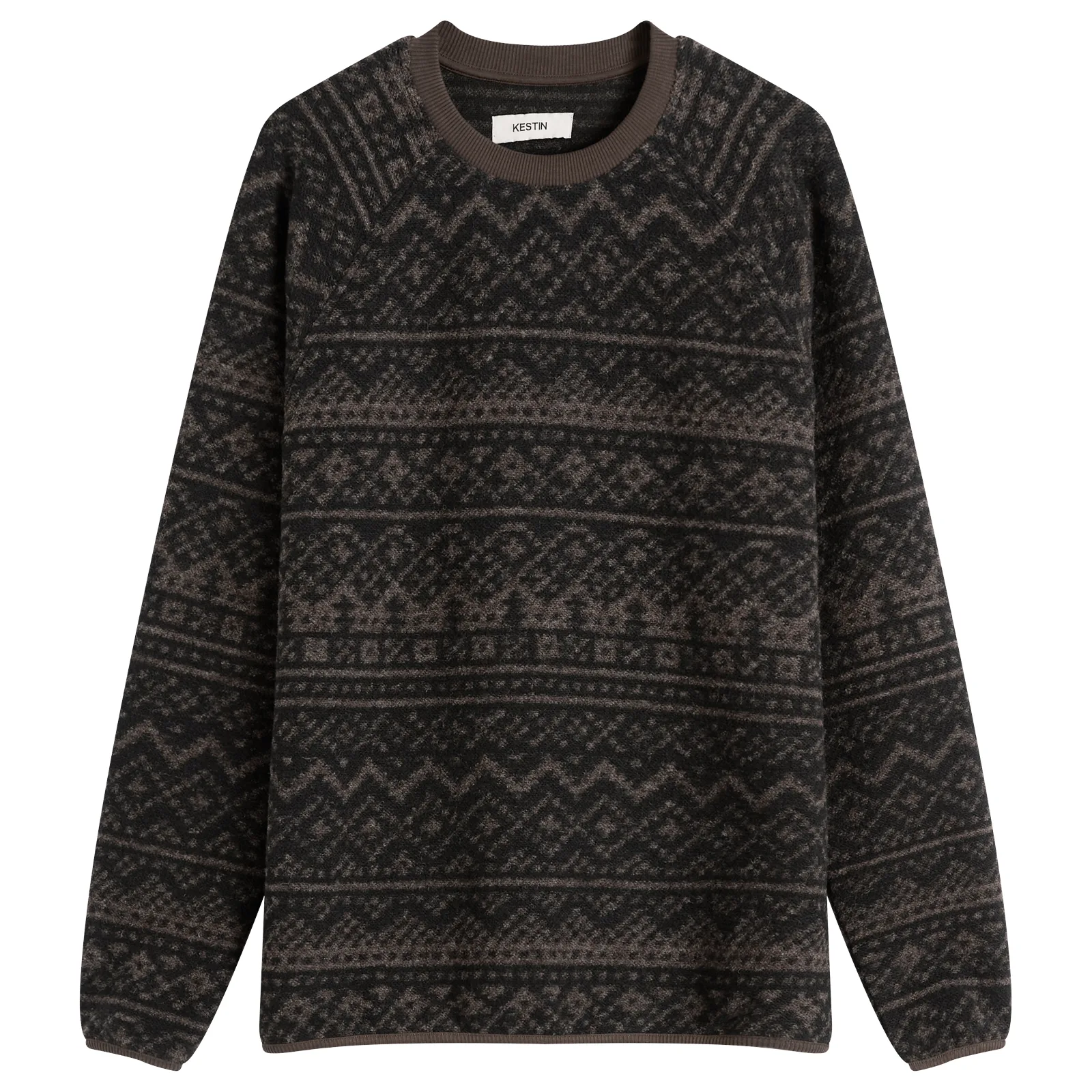 Kestin Junction Knitted Fairisle Sweatshirt