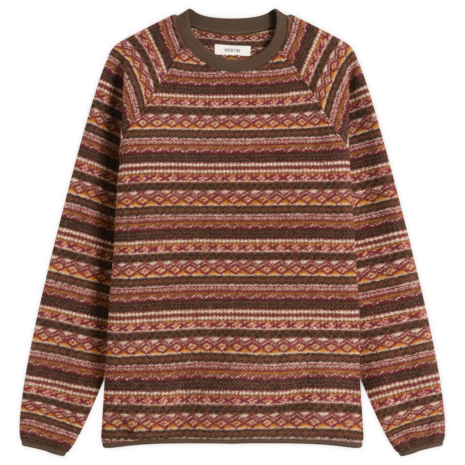 Kestin Junction Knitted Fairisle Sweatshirt