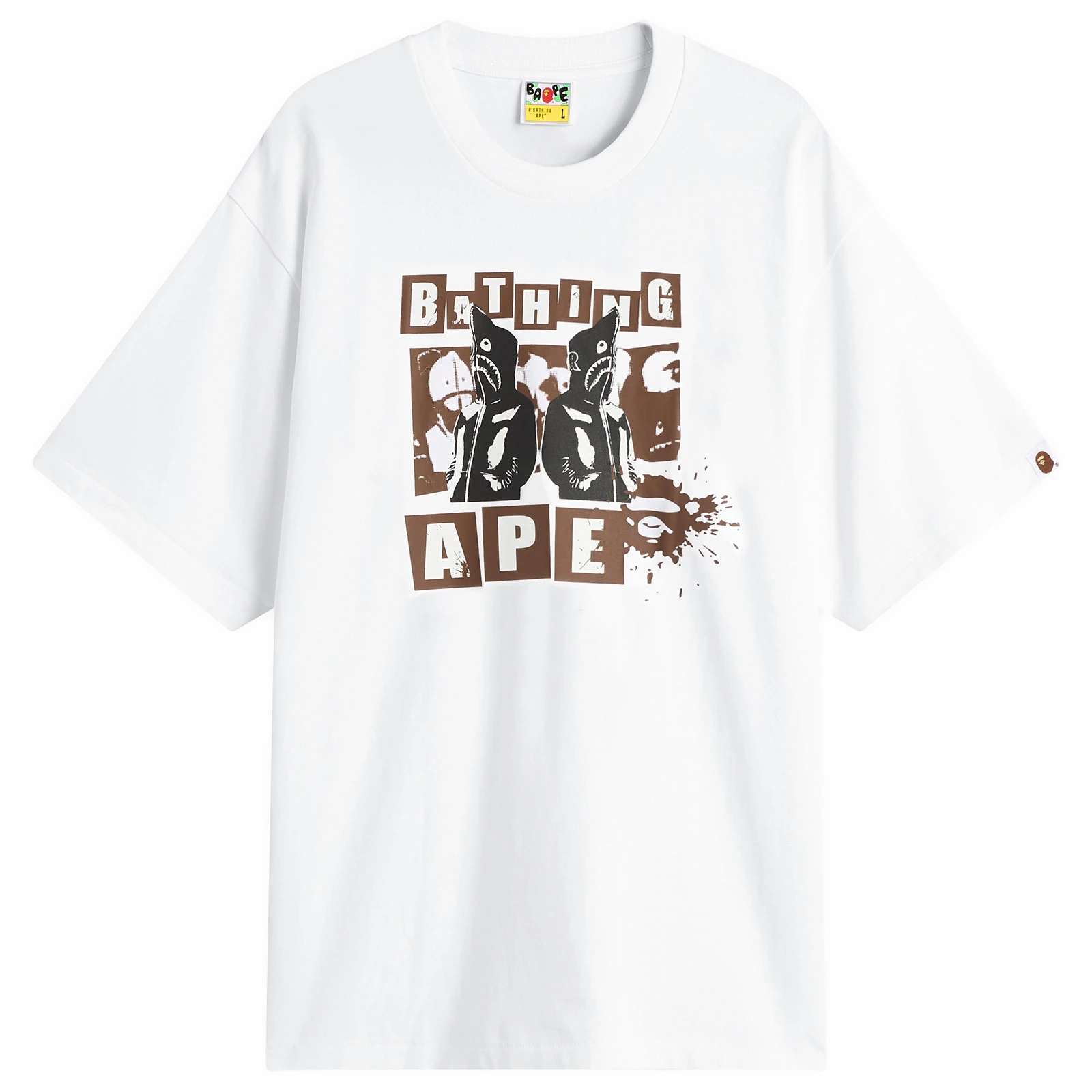 A Bathing Ape Graffiti BAPE Logo T-Shirt