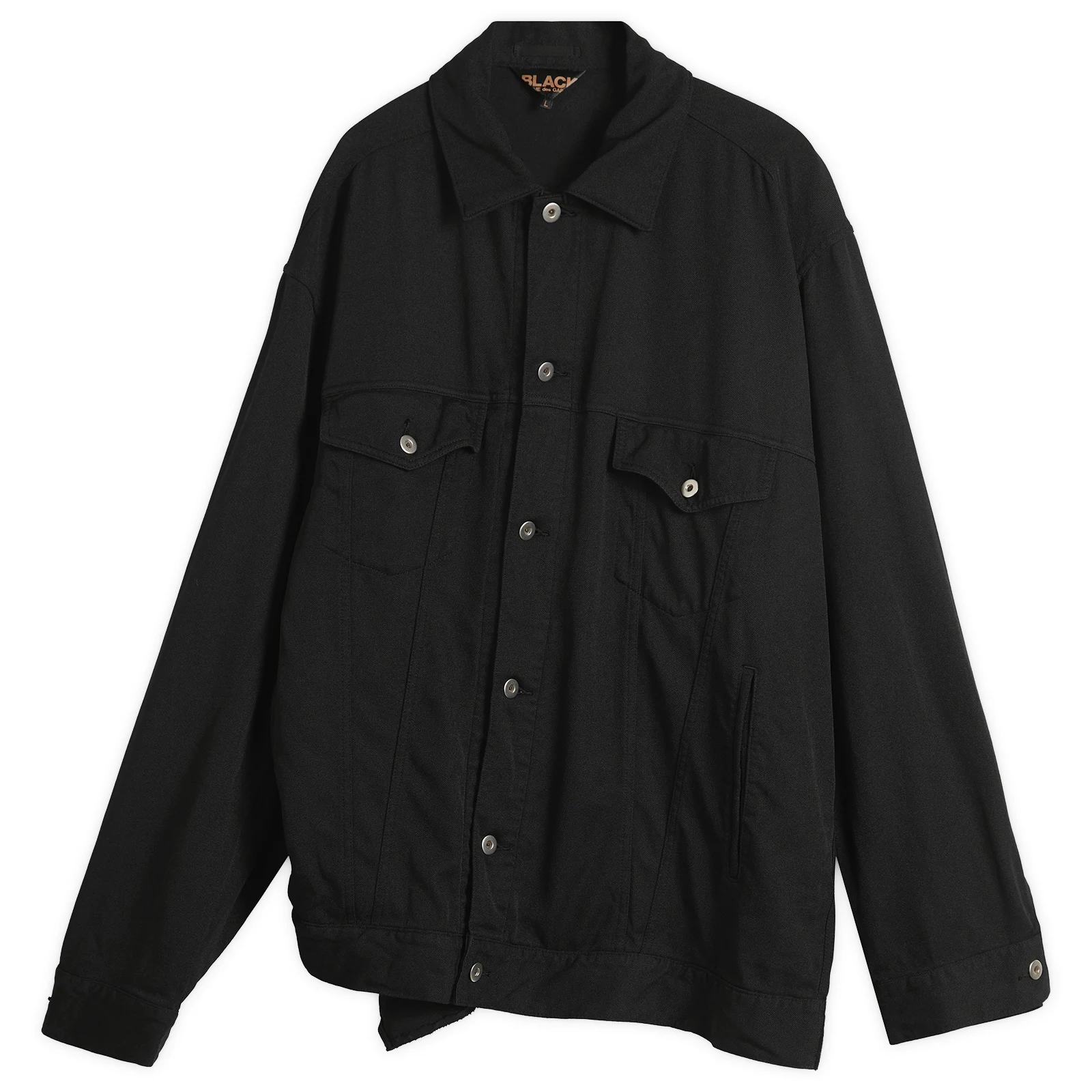 Comme des Garçons Black Asymetric Denim Jacket