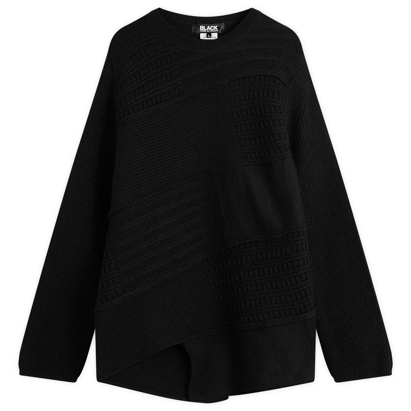 Comme des Garçons Black Mix Knit Jumper