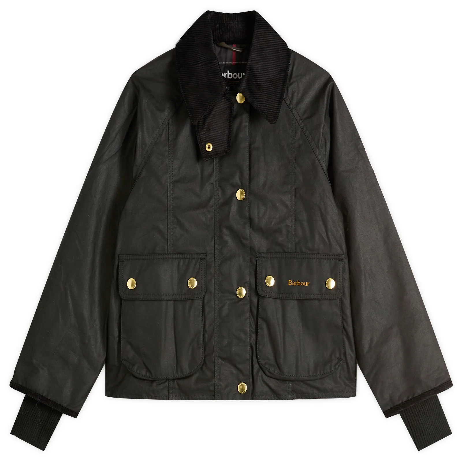 Barbour Cropped Beadnell Wax Jacket
