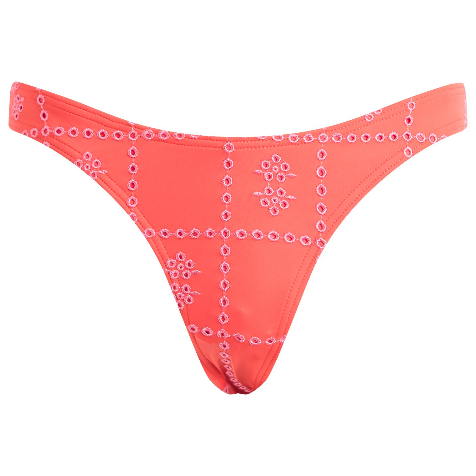 Damson Madder High Leg Bikini Bottoms