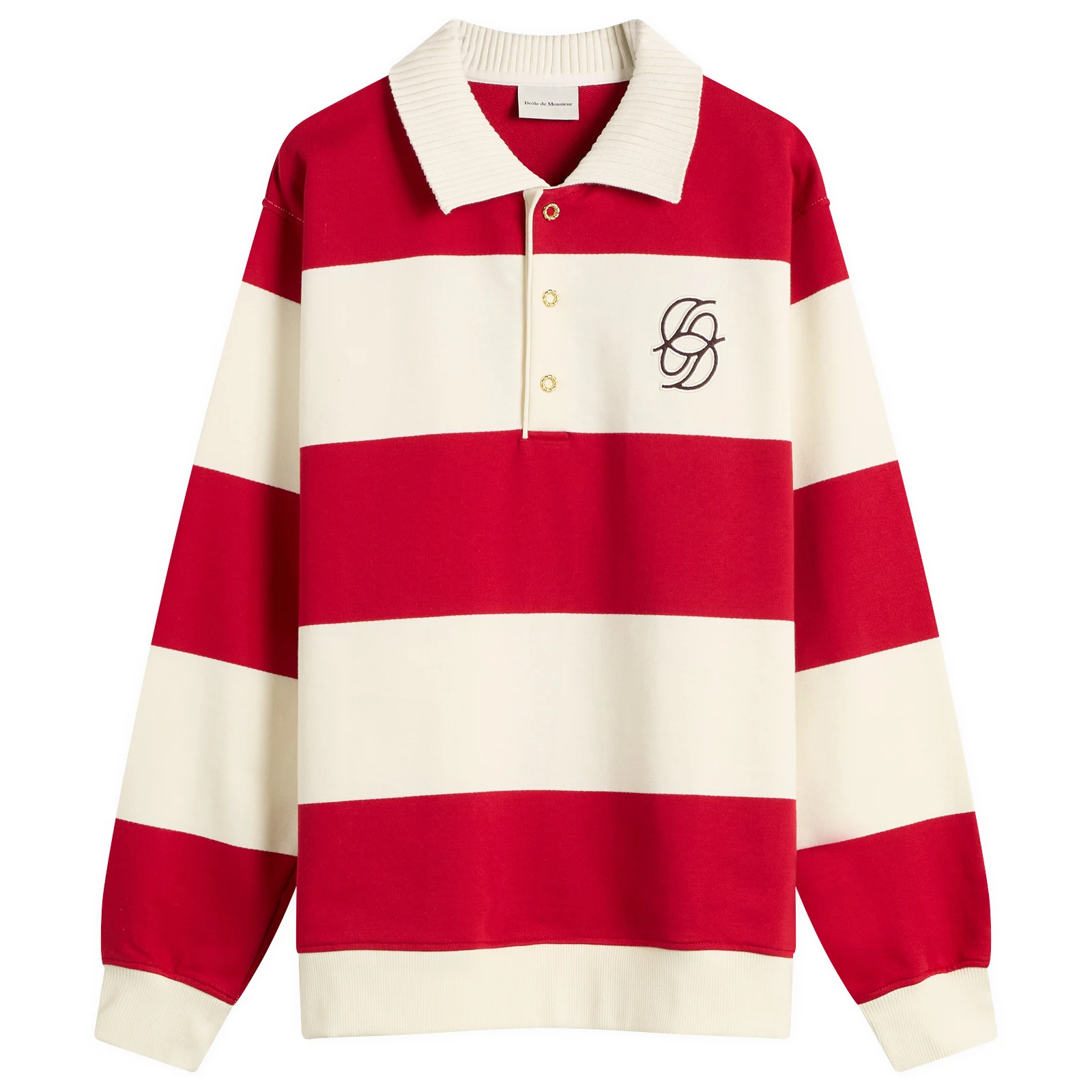 Drole De Monsieur Stripes Polo Shirt