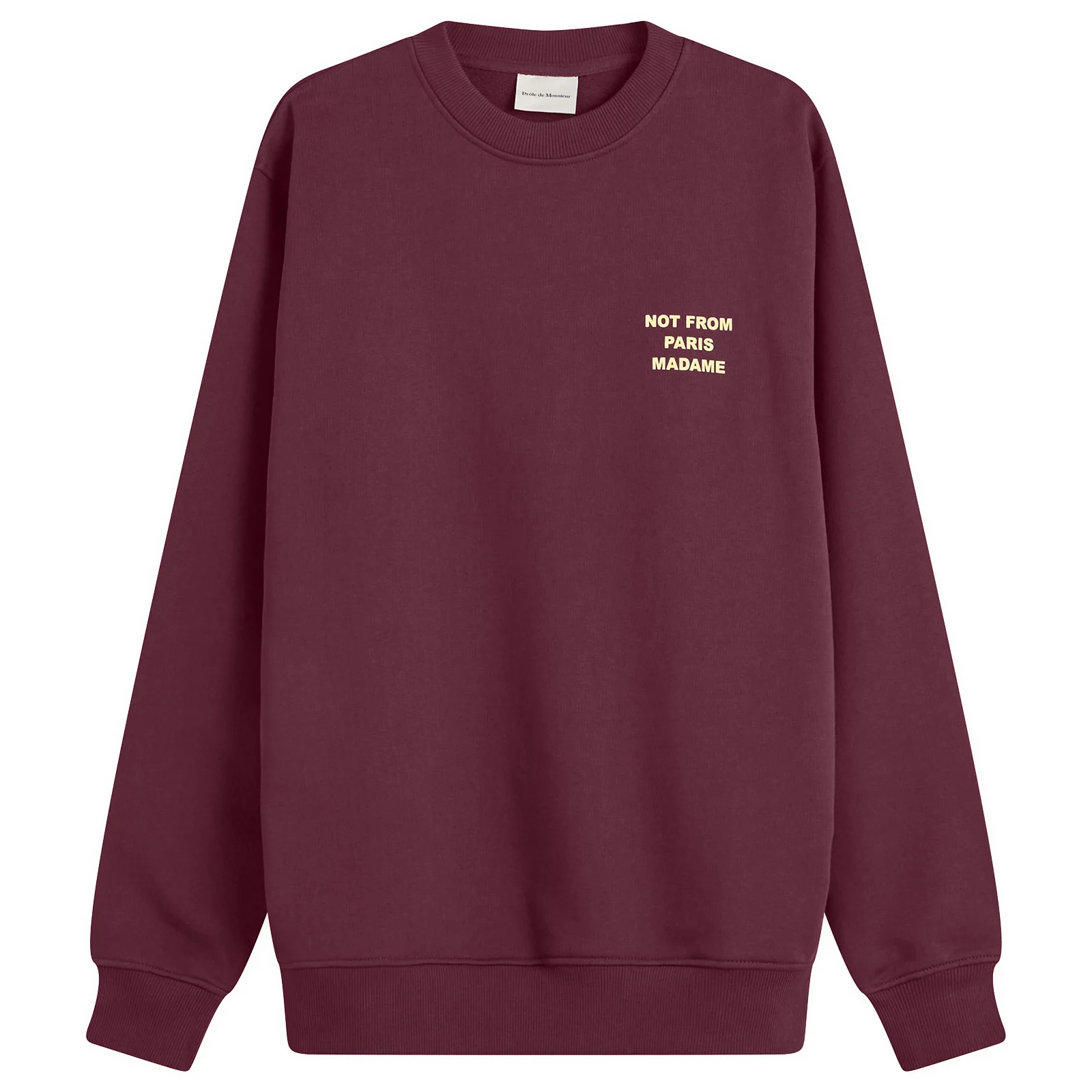 Drole De Monsieur Slogan Sweatshirt