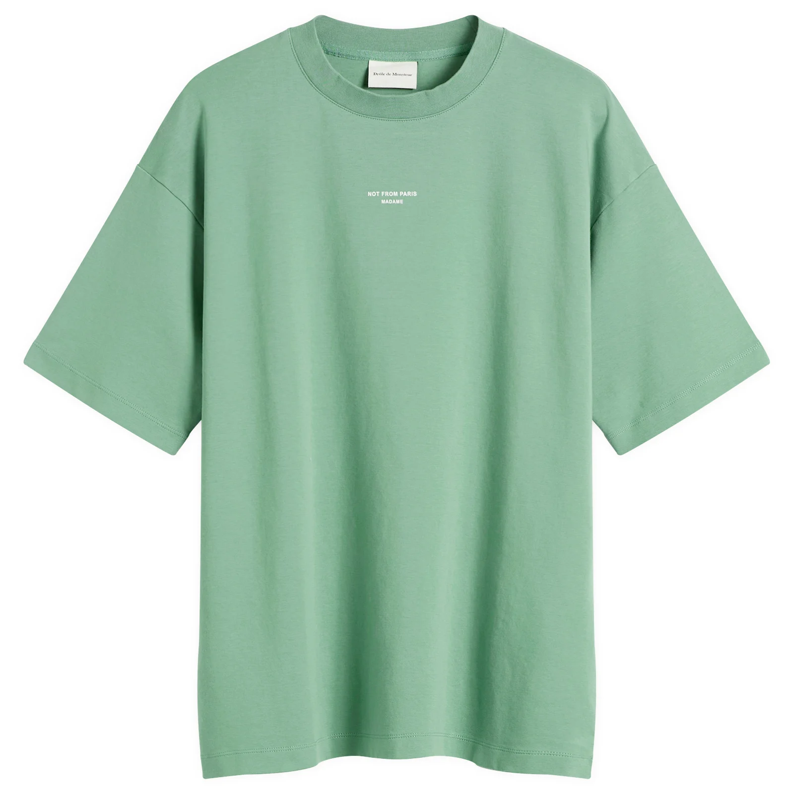 Drole De Monsieur Classic Slogan T-Shirt