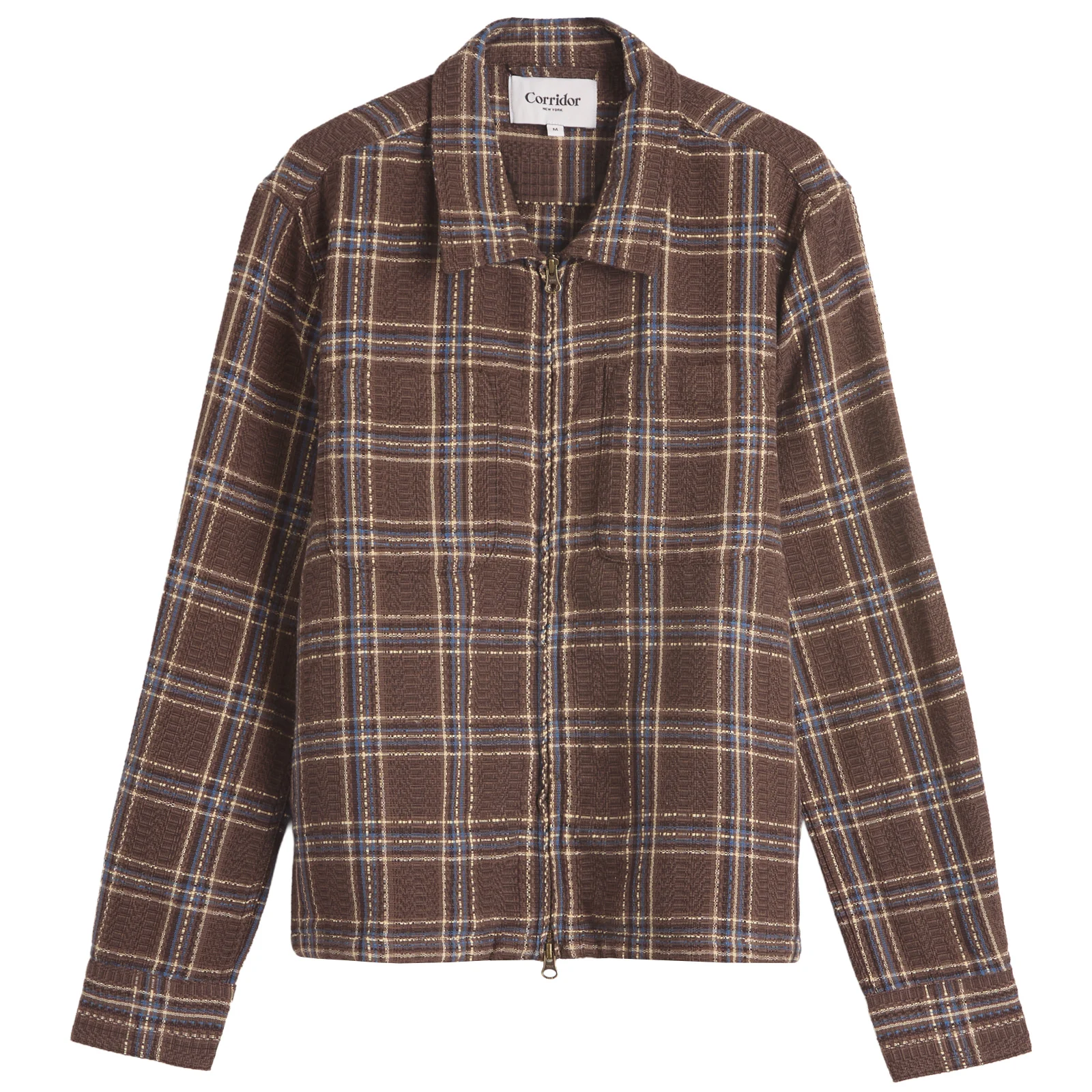 Corridor Venice Plaid Zip Shirt