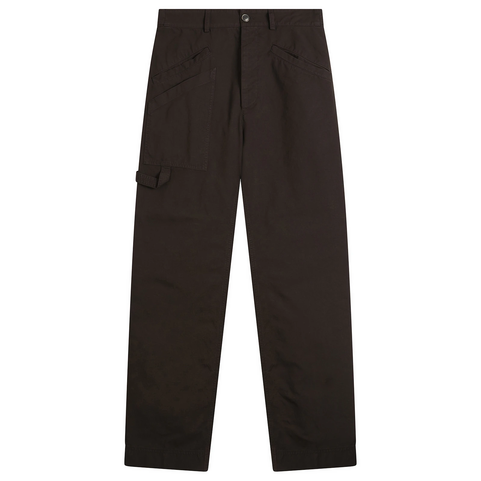 Dries Van Noten Overdyed Double Weave Cotton Cargo