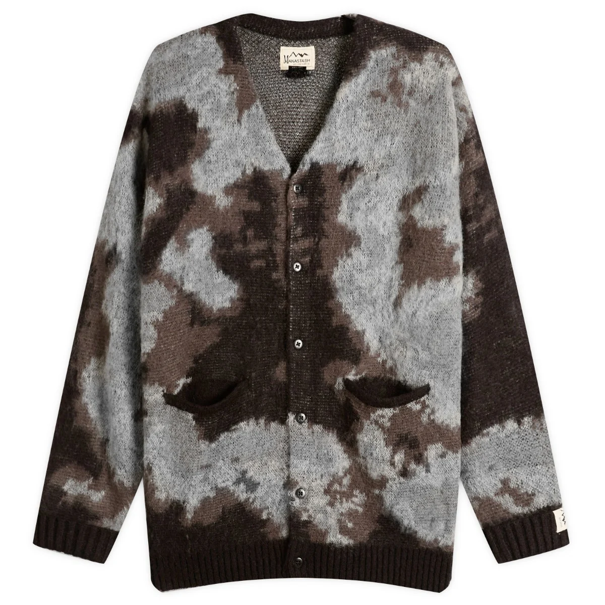 Manastash Blurry Jaquard Cardigan